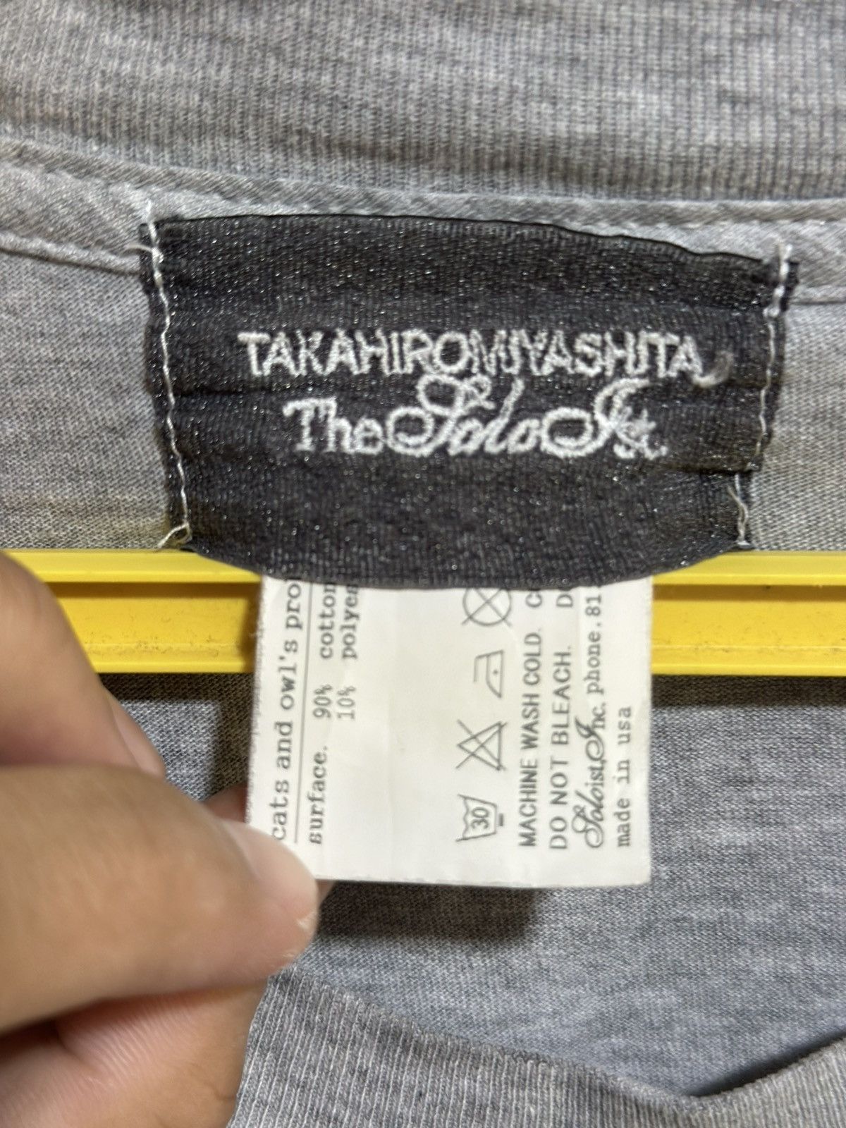Takahiromiyashita The Soloist. Vintage Takahiromiyashita The Soloist Pocket Tee Size US M / EU 48-50 / 2 - 5 Thumbnail