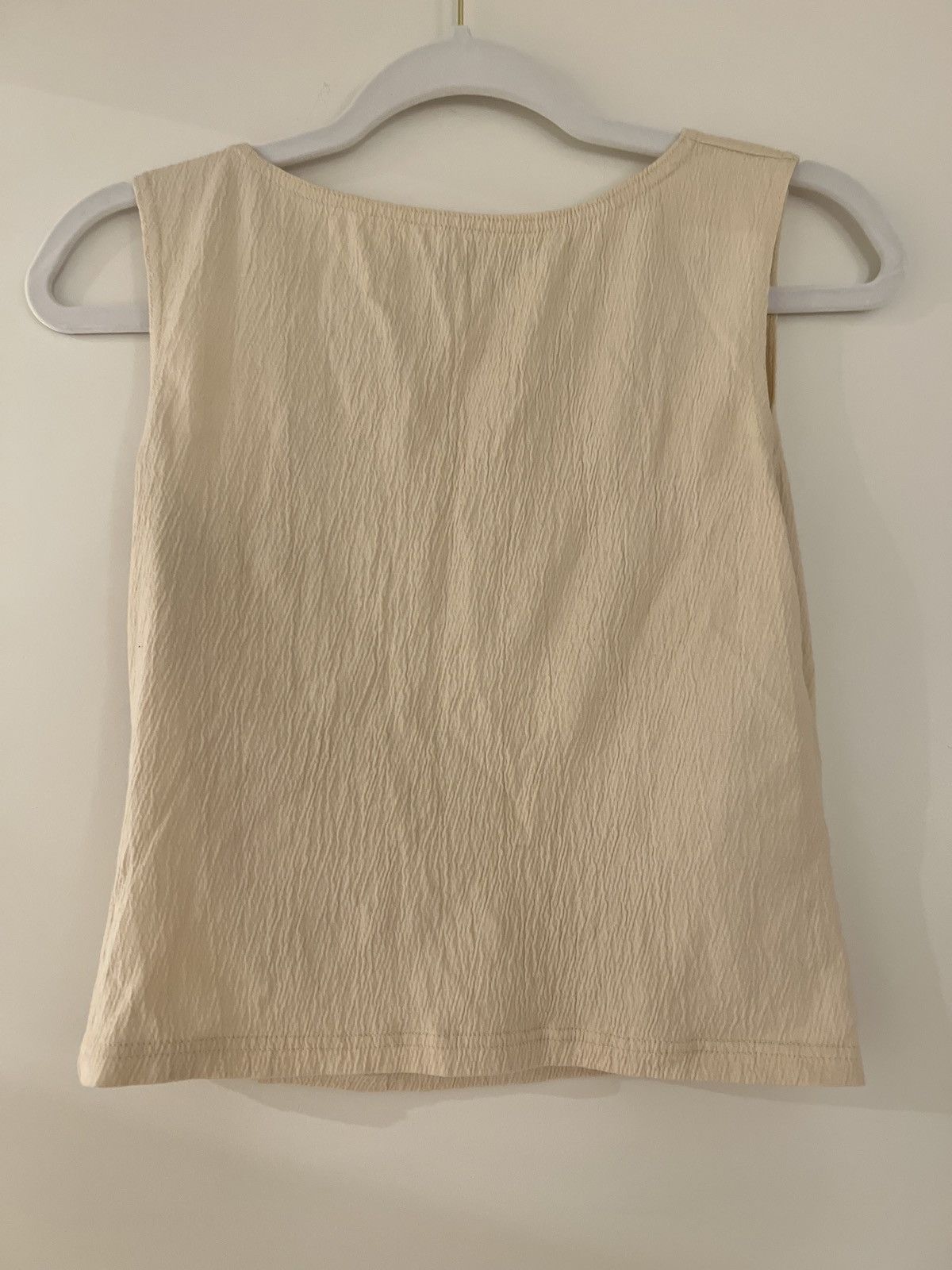 Brandy Melville Beige tank top Size ONE SIZE - 1 Preview