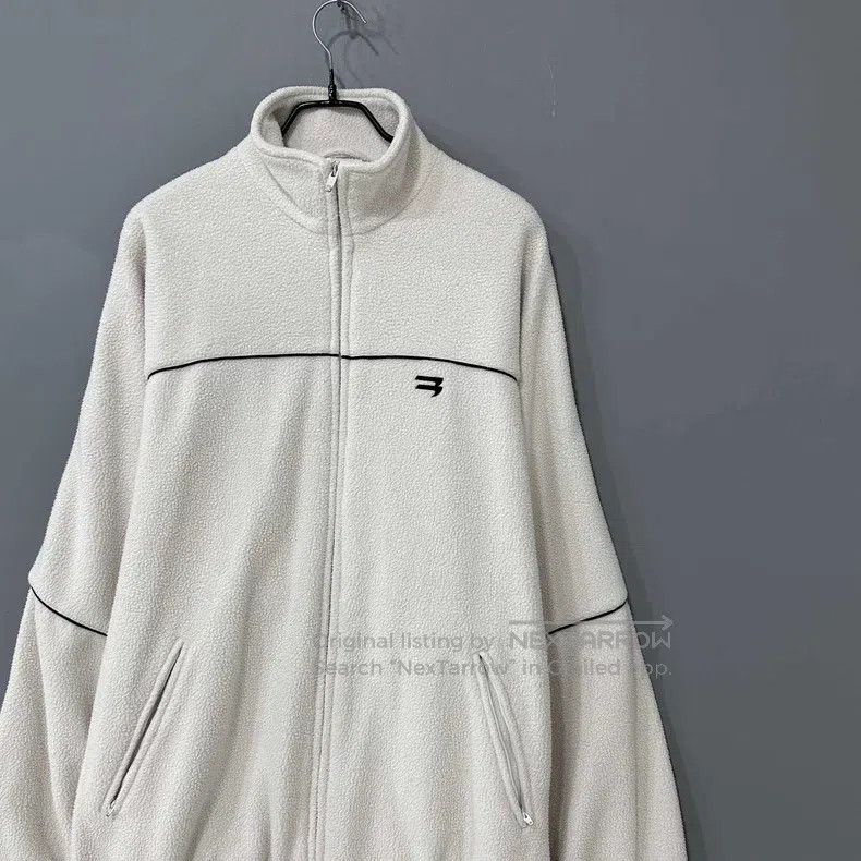Balenciaga Balenciaga Double Hook Logo Fleece Zip Jacket Size US S / EU 44-46 / 1 - 3 Thumbnail