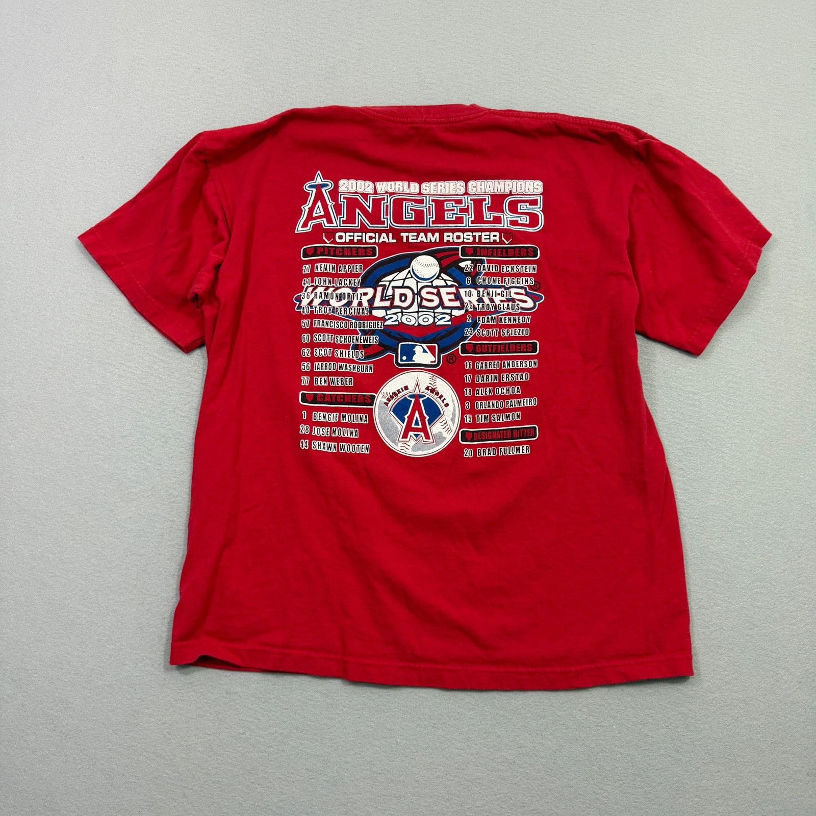 Vintage Vintage Anaheim Angels World Series Champions Shirt XL Size US XL / EU 56 / 4 - 5 Thumbnail