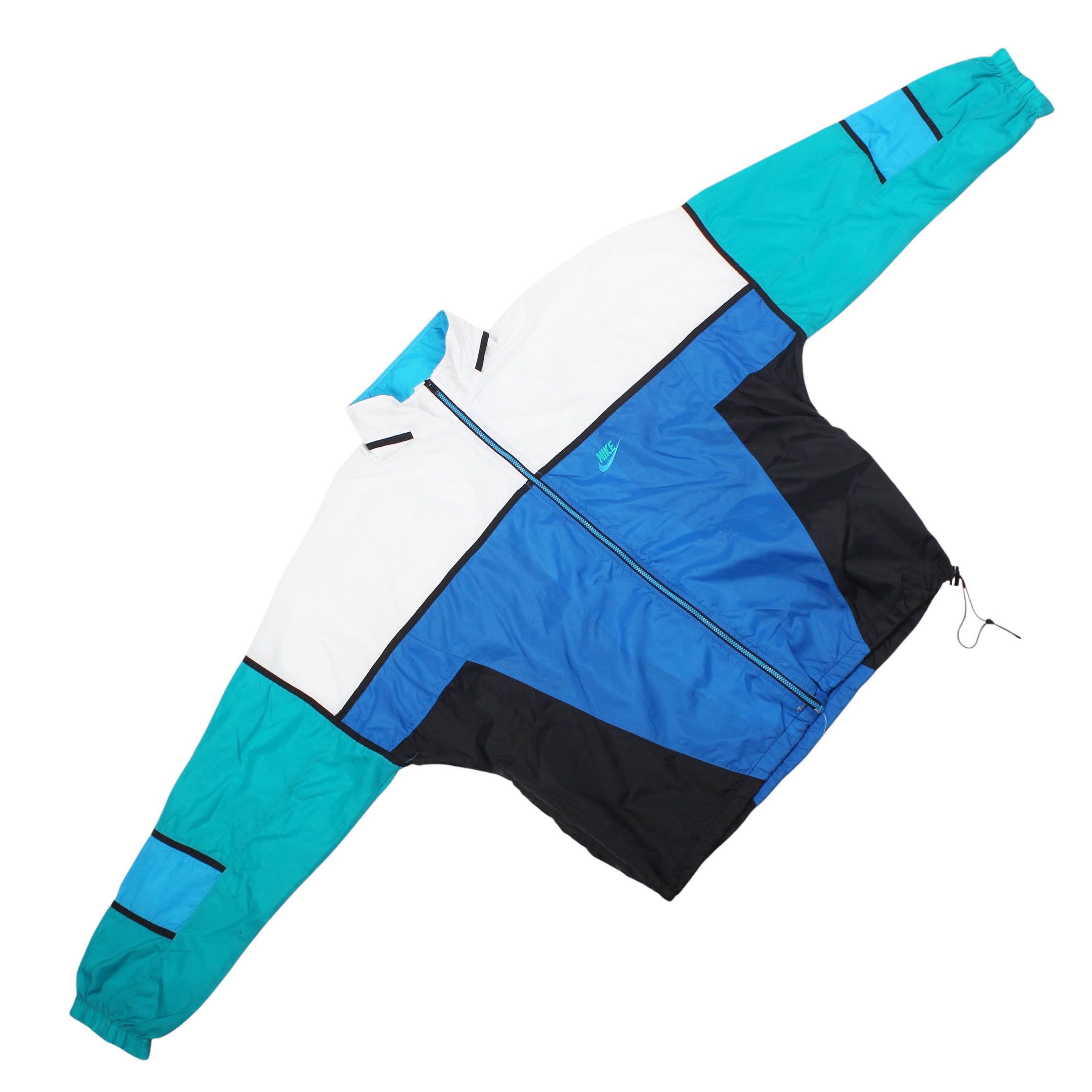 Nike Vintage Nike Windbreaker Jacket Size US L / EU 52-54 / 3 - 2 Thumbnail