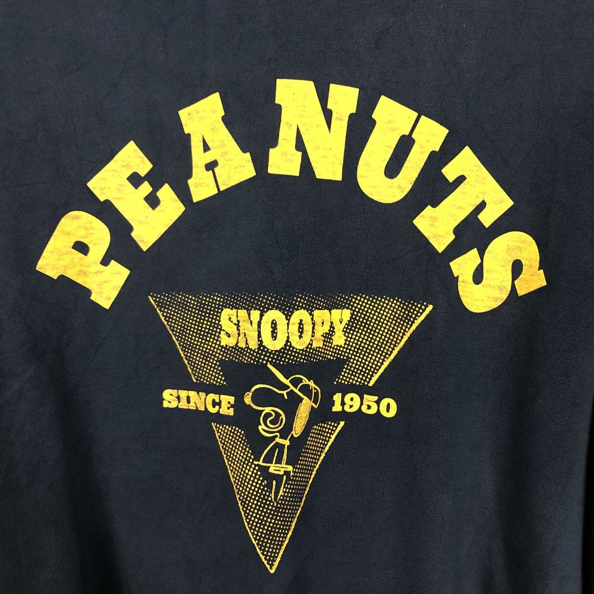 Japanese Brand 📌Vintage Sweatshirt Snoopy Peanuts Big Logo Size US L / EU 52-54 / 3 - 15 Thumbnail