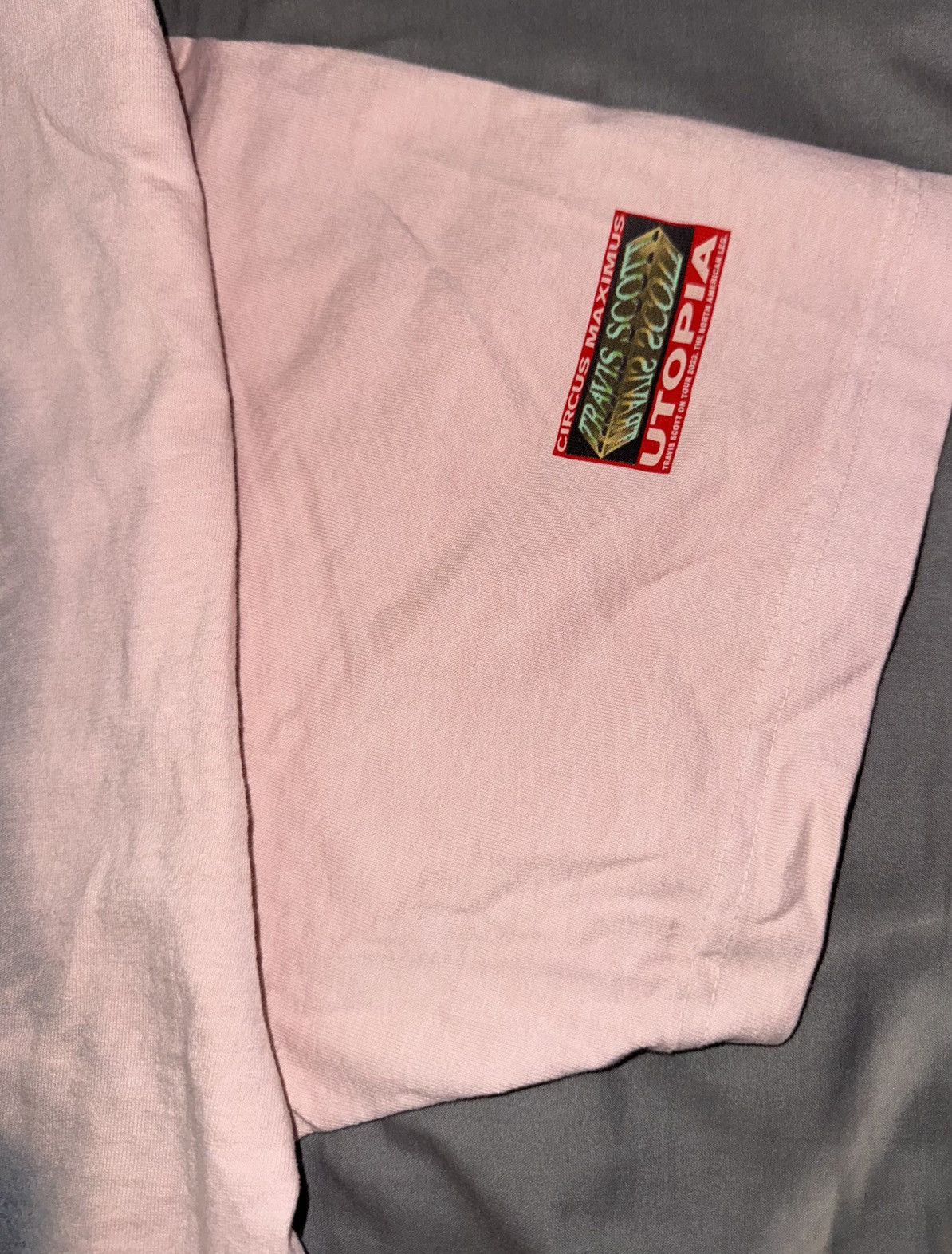 Travis Scott Travis Scott Utopia Circus Maximus Pink star tee Size US XL / EU 56 / 4 - 4 Thumbnail