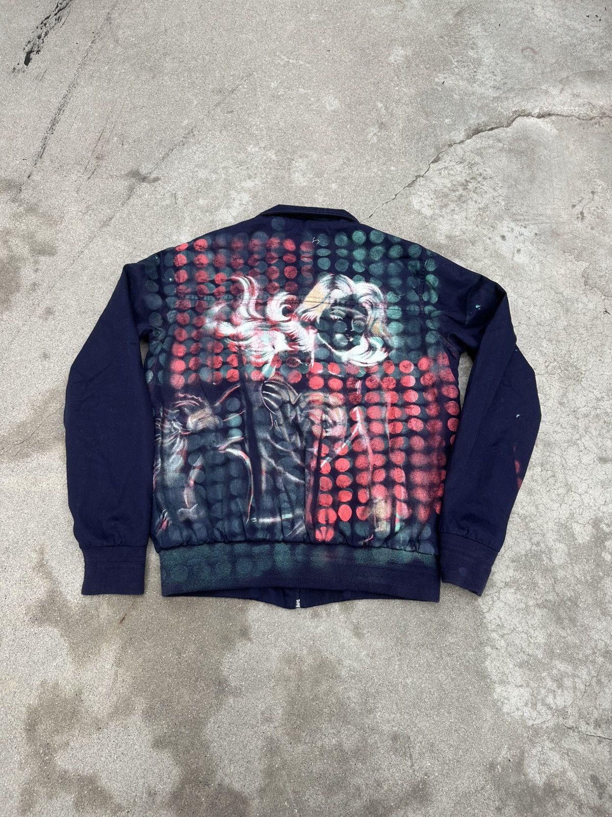 Fila Fila work jacket hand painted Size US S / EU 44-46 / 1 - 2 Thumbnail