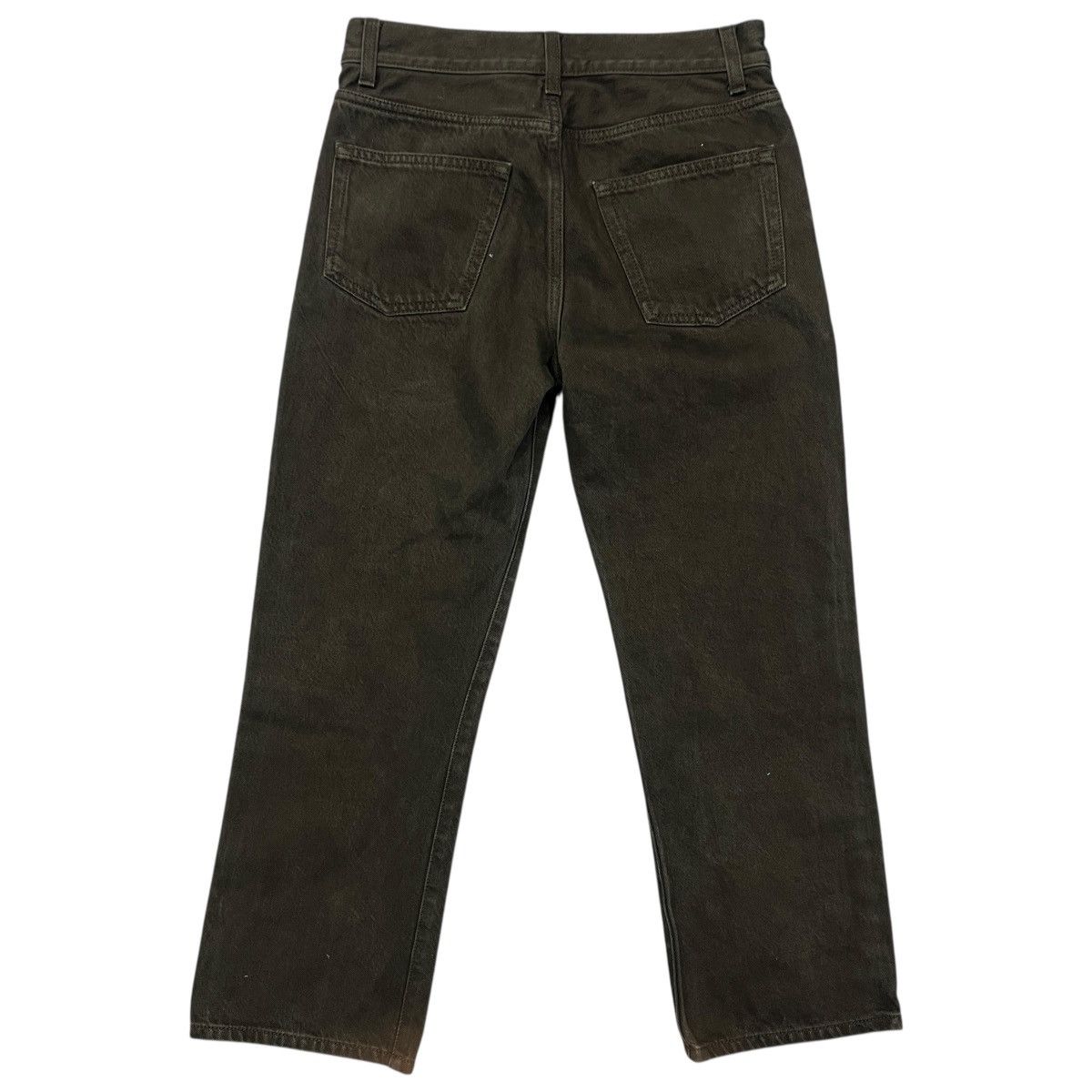 The Row THE ROW Black Cropped Denim Pants Size 26" / US 2 / IT 38 - 6 Thumbnail