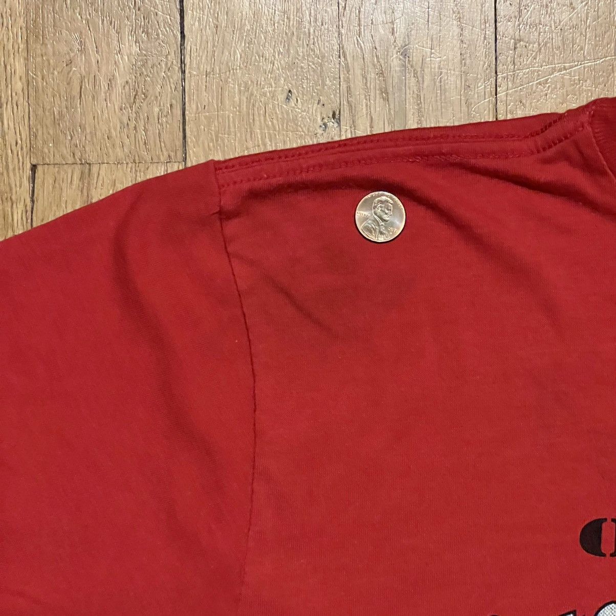 Other Vintage Operation Desert Shield Red Large T Shirt Size US L / EU 52-54 / 3 - 5 Thumbnail