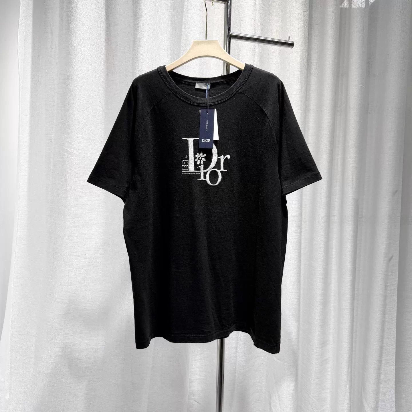 Dior DIOR x ERL 24 Black Short Sleeve T-Shirt 3XL Size US XXL / EU 58 / 5 - 1 Thumbnail