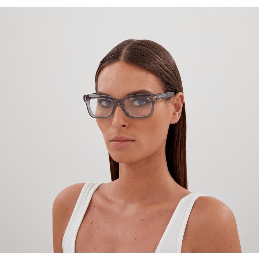 Gucci NEW Gucci Eyeglasses GG1522O 008 Grey Women Authentic Size ONE SIZE - 2 Thumbnail