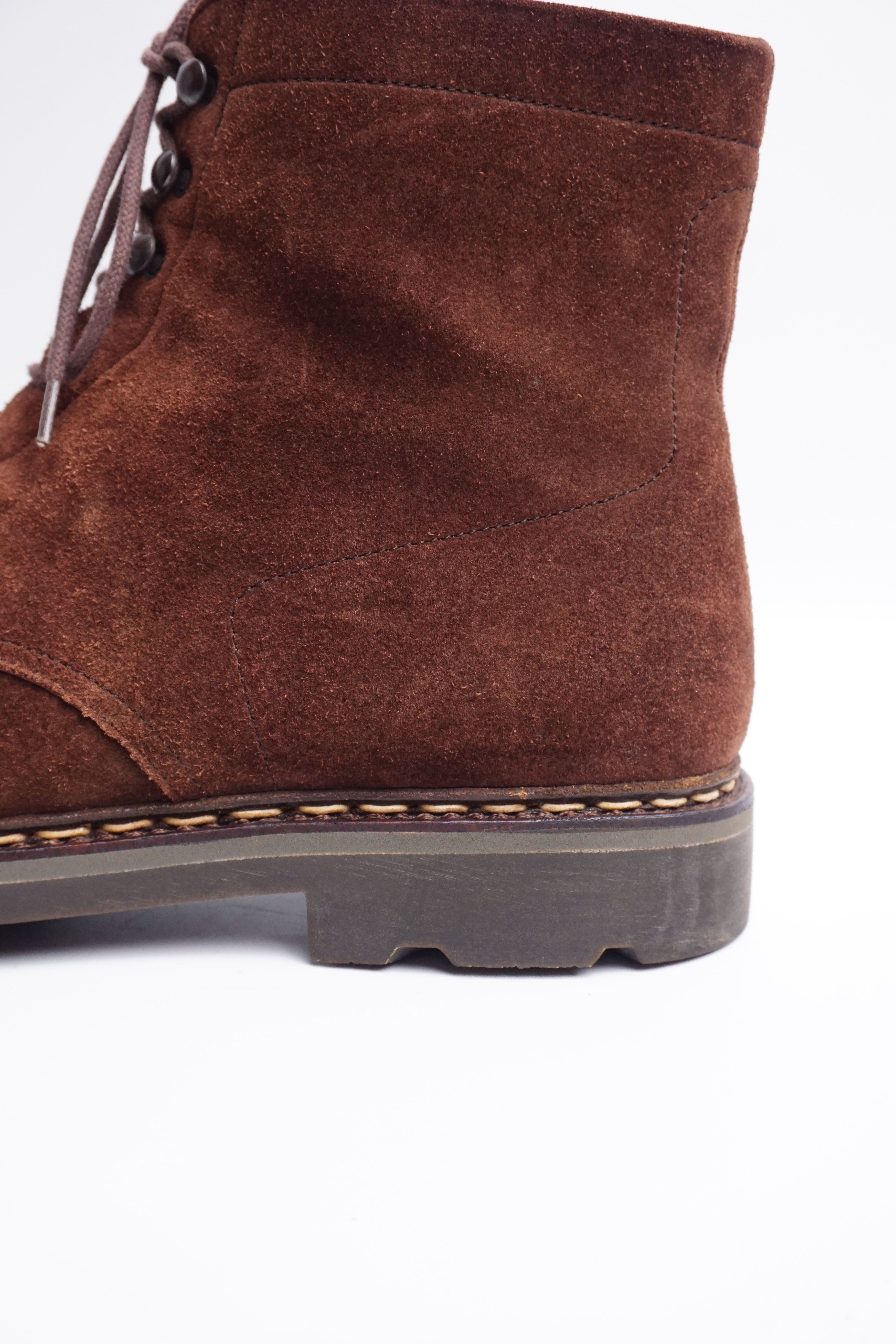 John Lobb John Lobb ( 2000s ) – Barrow – Brown Suede (Cottage Line) Size US 11 / EU 44 - 6 Thumbnail