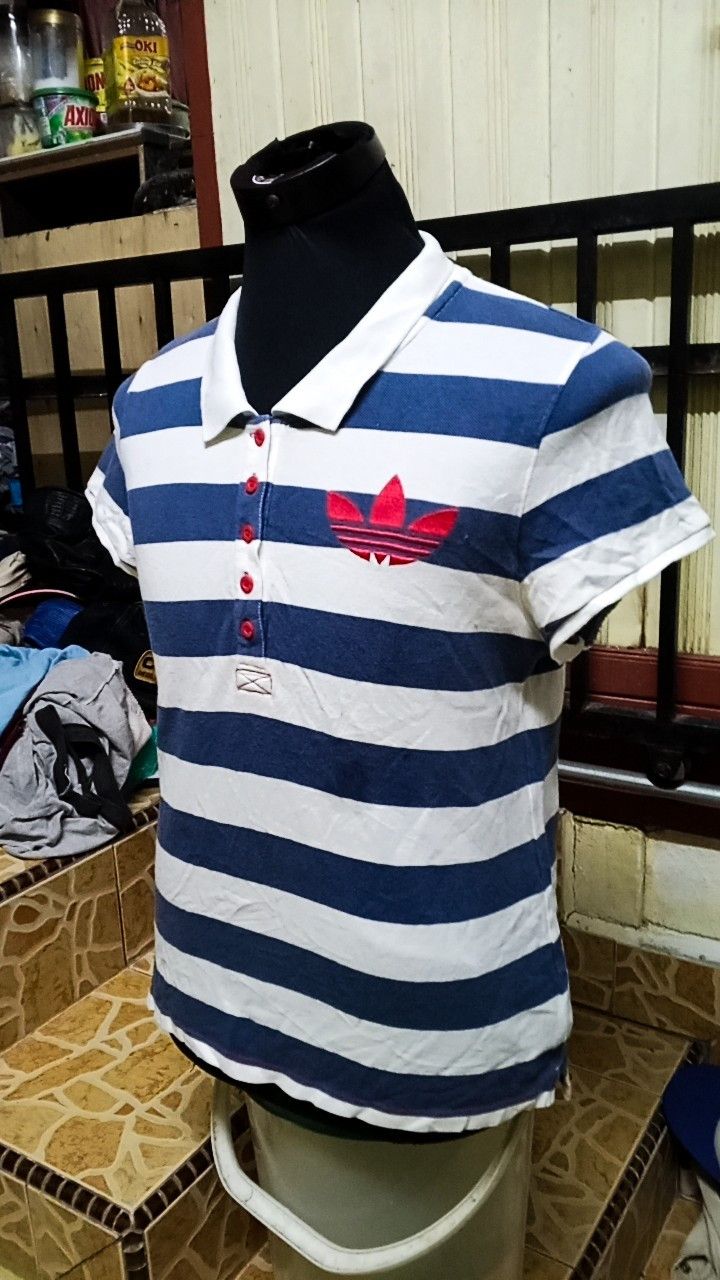 Adidas VTG Japan adidas stripe women Size L / US 10 / IT 46 - 5 Thumbnail
