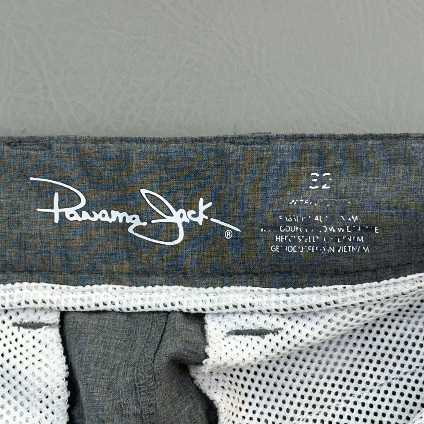 Panama Jack Panama Jack Shorts Mens 32 Gray Utility Pocket Performance Stretch Golf Casual Size US 32 / EU 48 - 5 Thumbnail