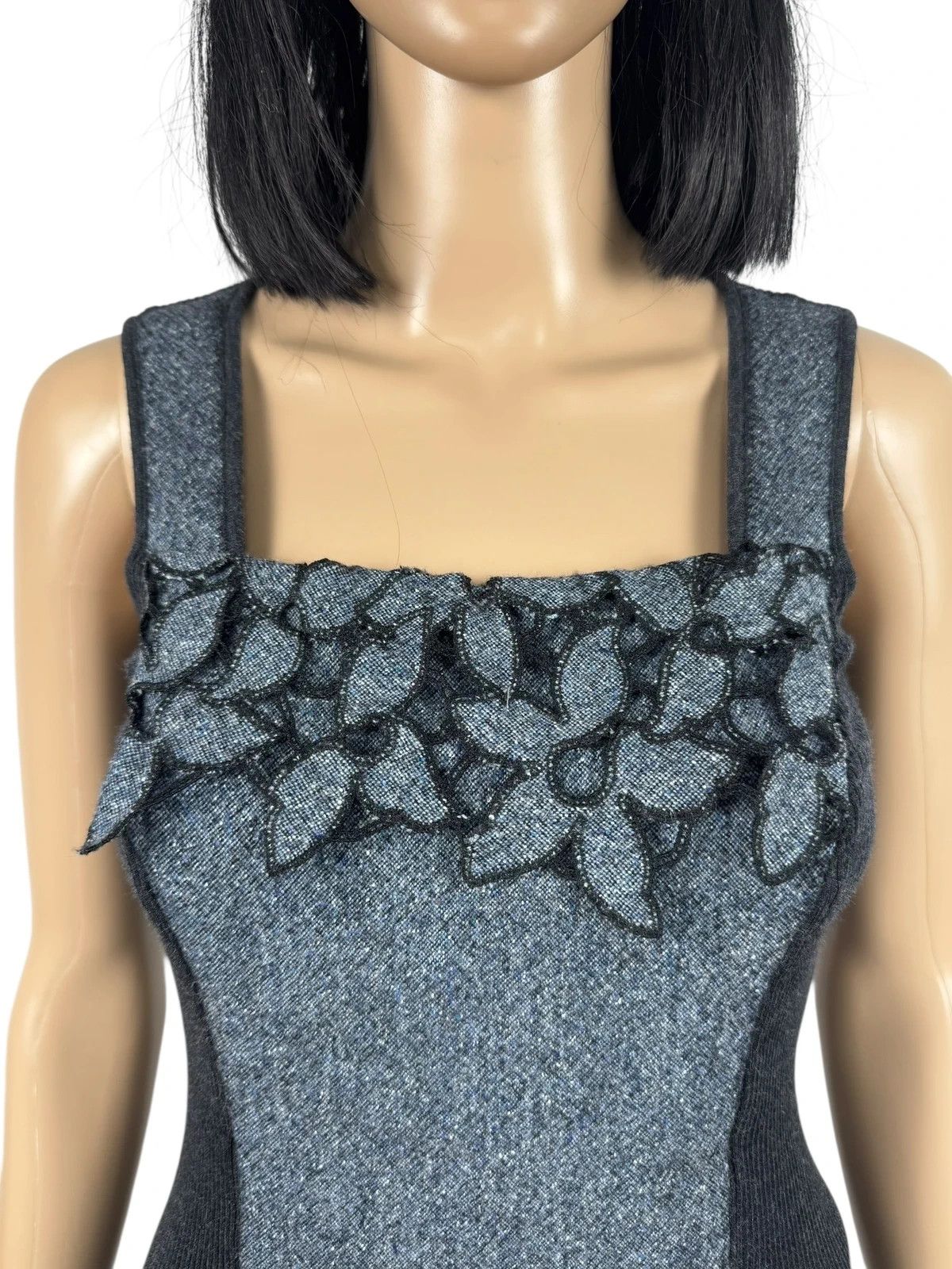 Other Oscalito Seta Wool Tank Top Decorated Flowers size 2 Size S / US 4 / IT 40 - 3 Thumbnail