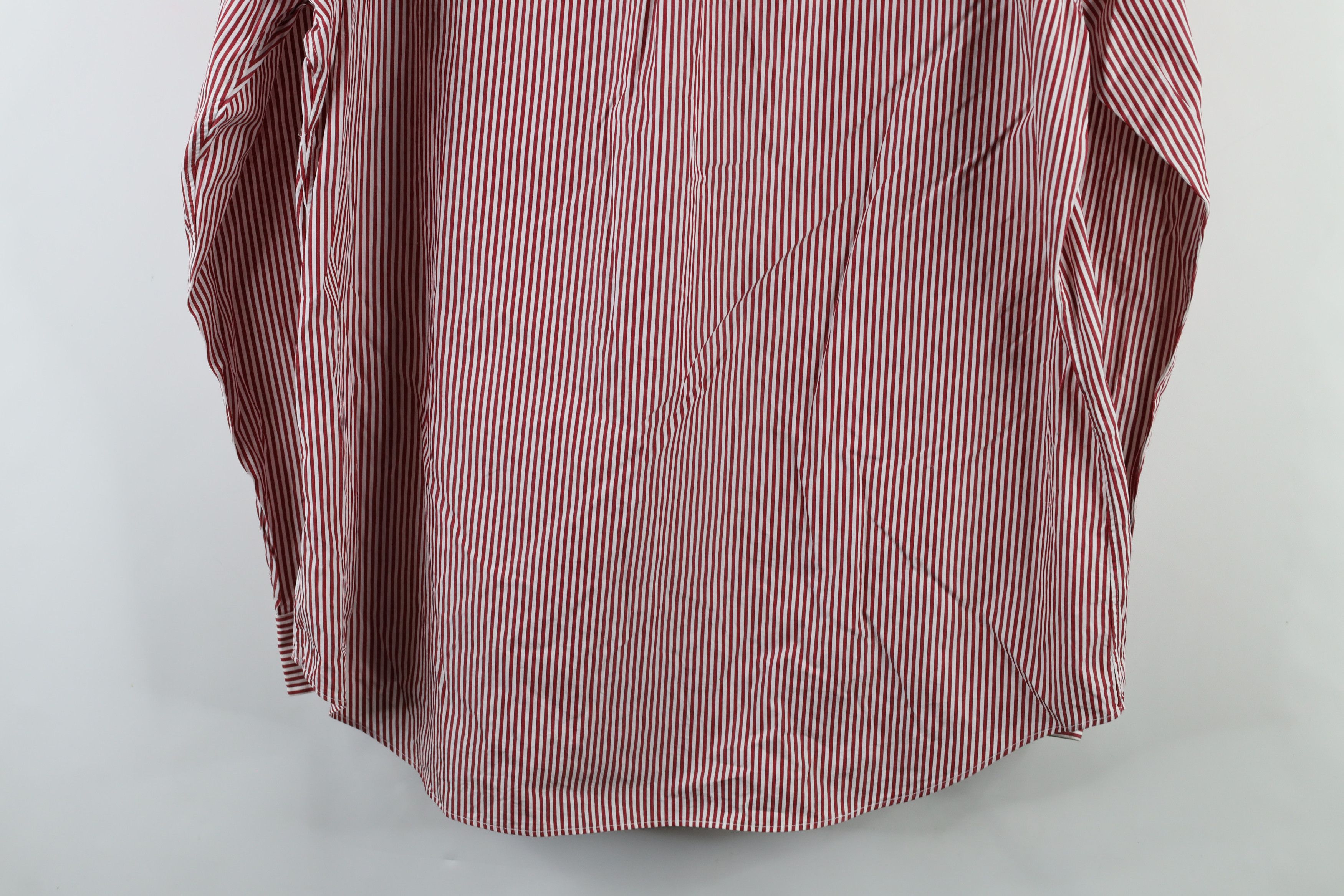 Ralph Lauren × Vintage Vintage Ralph Lauren Candy Cane Striped Button Down Shirt Size US XL / EU 56 / 4 - 9 Thumbnail
