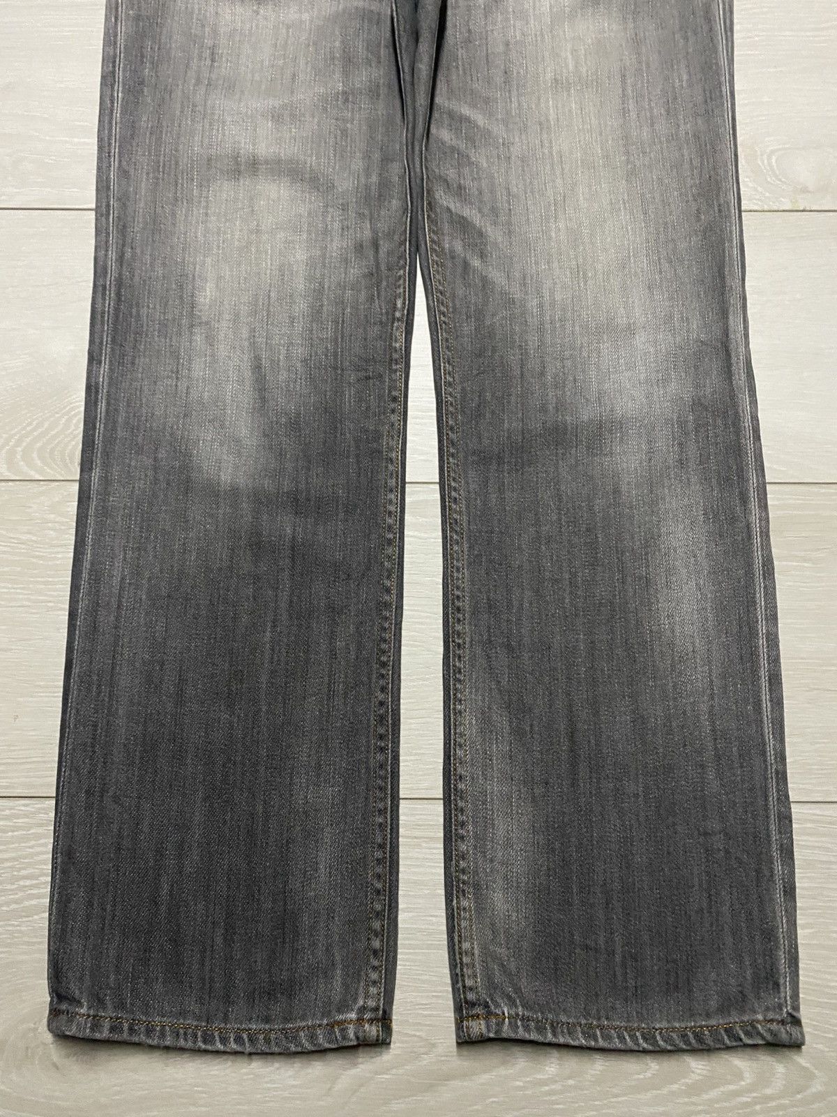 Eddie Bauer × Red Wing Vintage Eddie Bauer Faded Wash Distressed Straight Fit Size US 30 / EU 46 - 5 Thumbnail