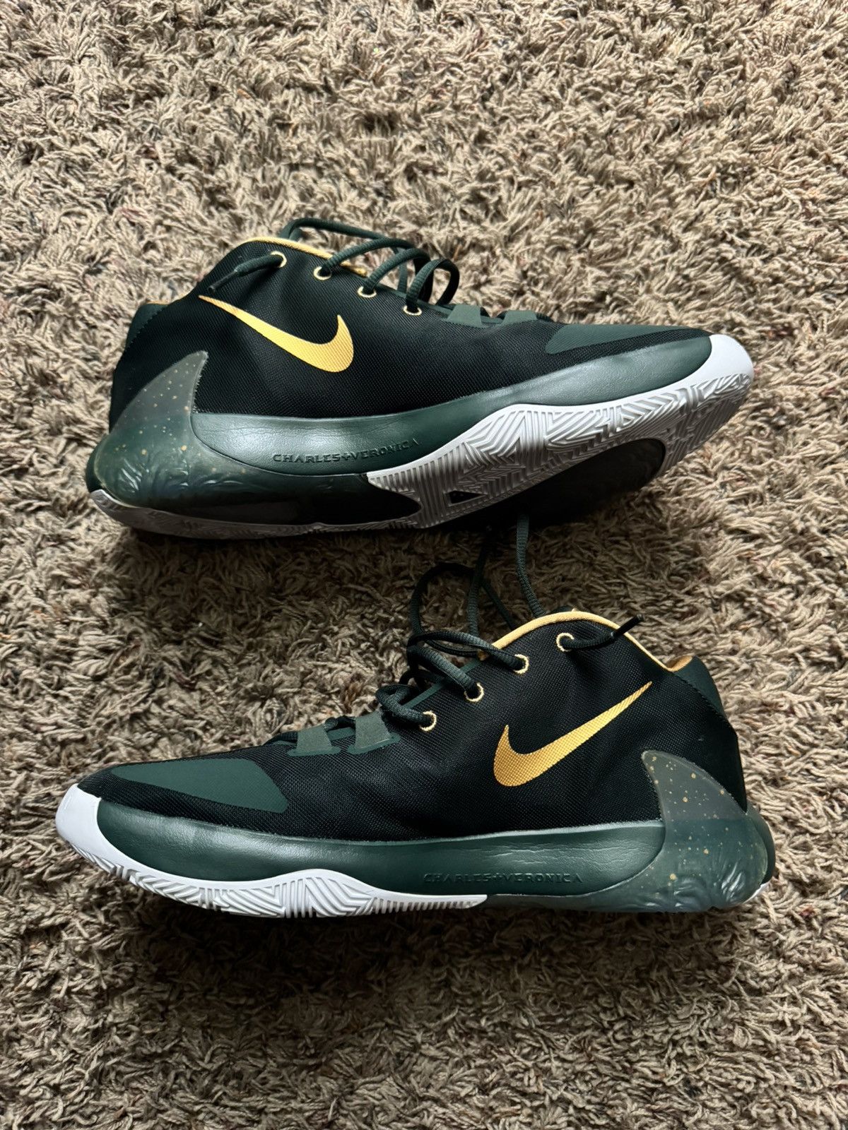 Hypebeast × Nike Zoom Freak 1 “Michigan State” PE Size US 14 / EU 47 - 2 Thumbnail
