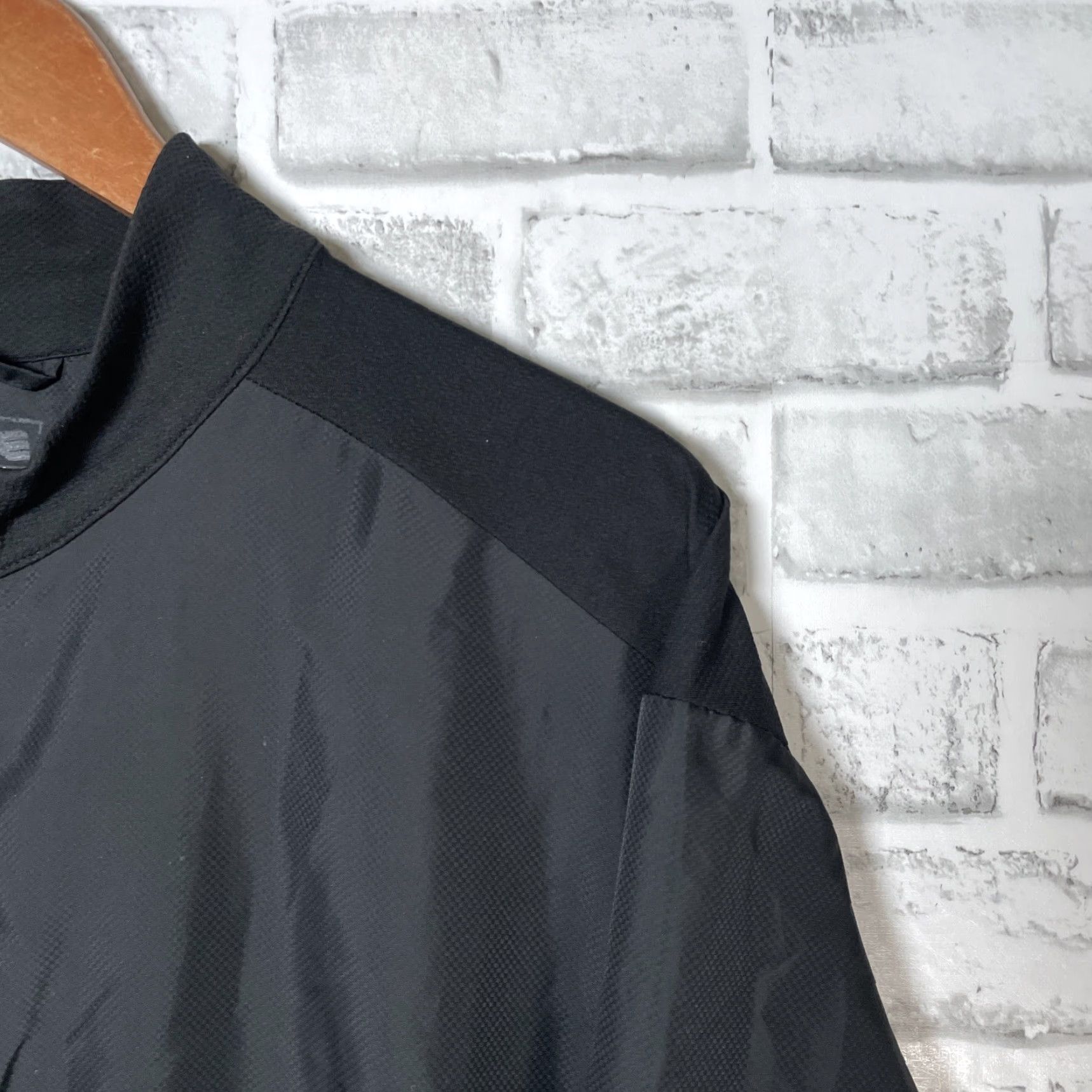 Adidas Adidas Black Zip Up Windbreaker Jacket Mens Size L Size US L / EU 52-54 / 3 - 2 Thumbnail
