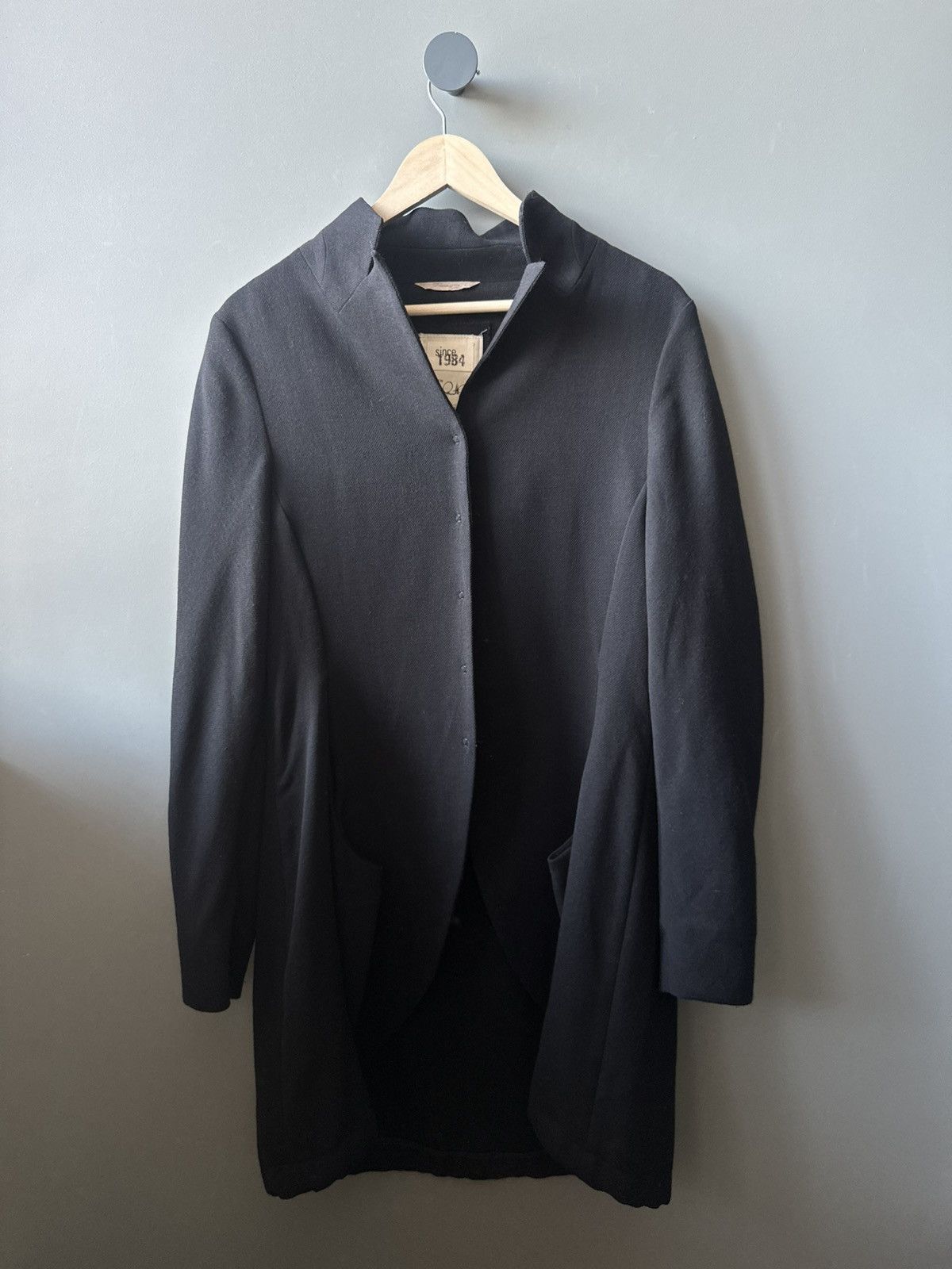 Annette Gortz Annette Gortz Gothic Jacket Long Blazer Avant Garde Black Size S / US 4 / IT 40 - 1 Thumbnail