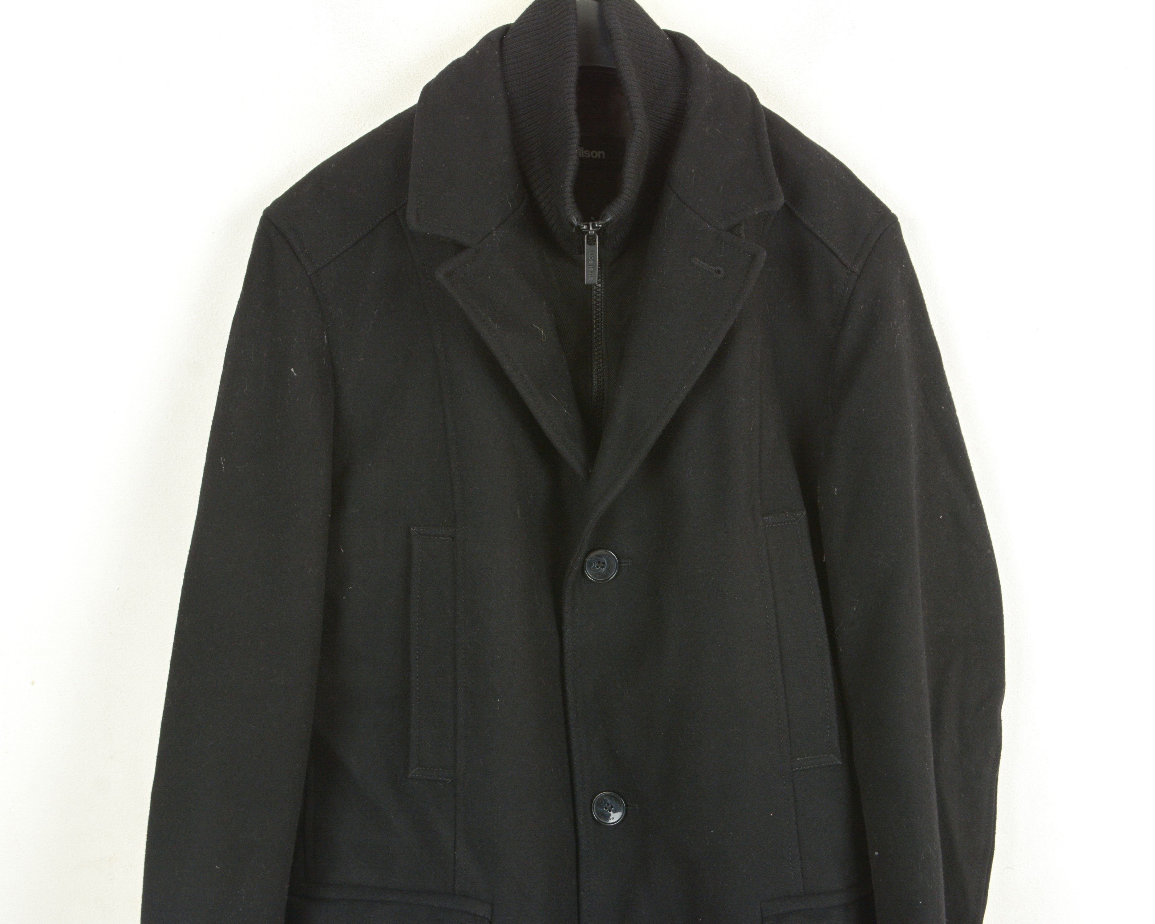 Strellson Jacket Car Coat S Windbreaker Cashmere Wool Button Up Zip Size US S / EU 44-46 / 1 - 2 Thumbnail