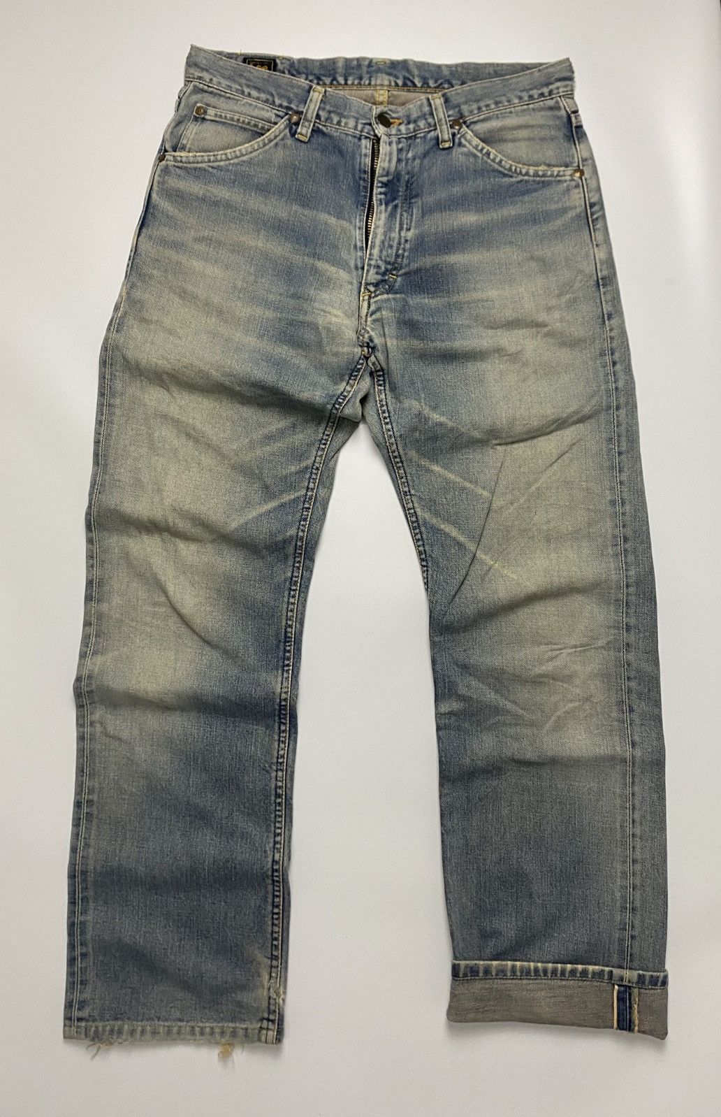 Lee Rare Vintage 80s Lee Union Made Half selvedge W34 Size US 34 / EU 50 - 1 Thumbnail