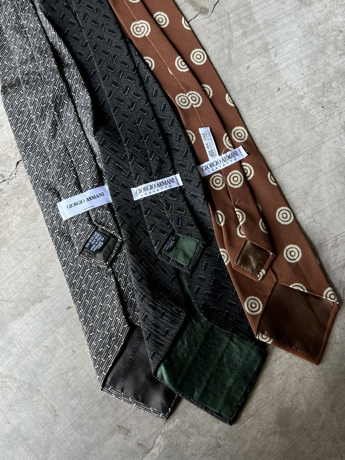 Giorgio Armani GIORGIO ARMANI 3 Pcs Necktie Size ONE SIZE - 2 Thumbnail