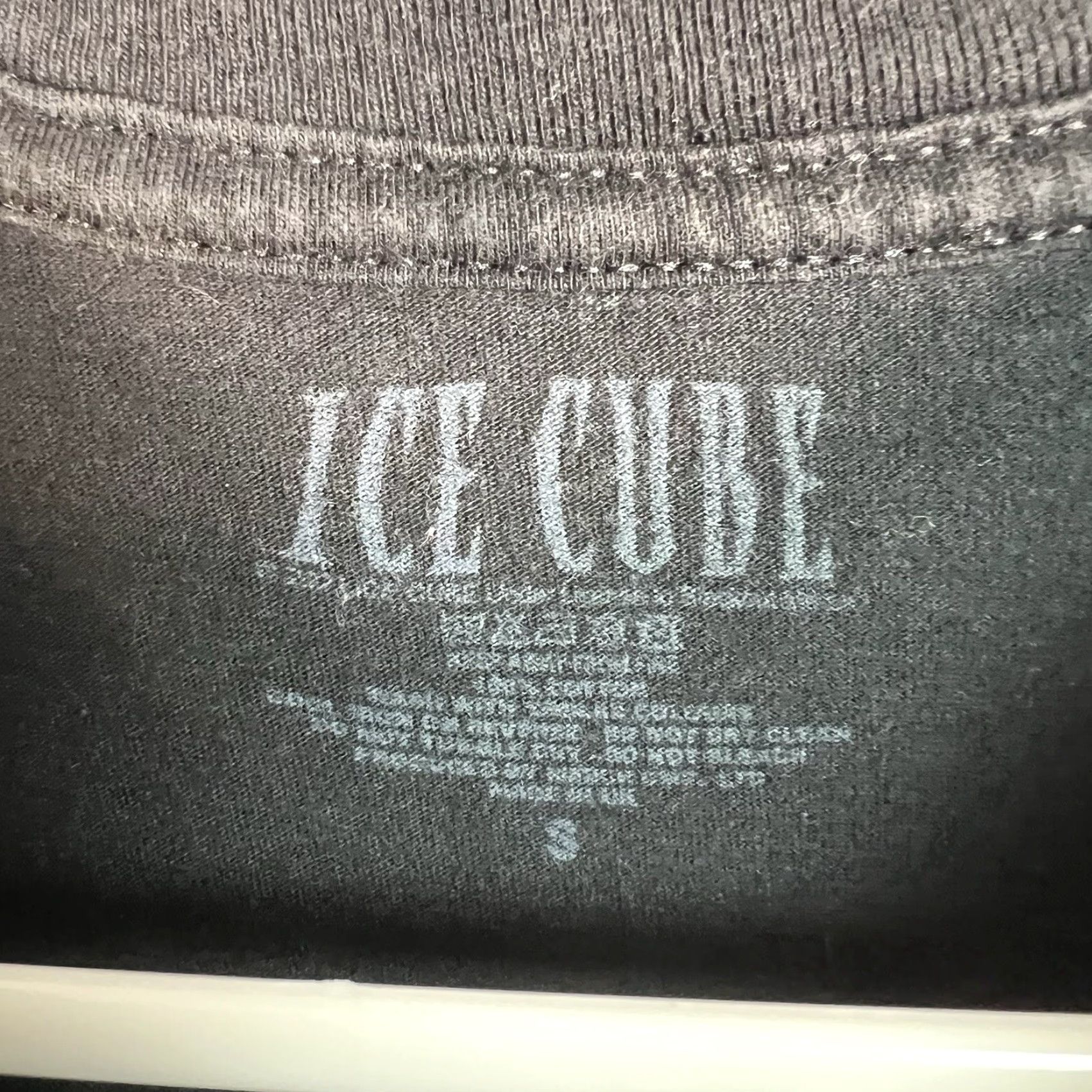 Vintage Ice Cube Tour Promo T-Shirt Adult Small Black Mens Shirt Size US S / EU 44-46 / 1 - 6 Thumbnail