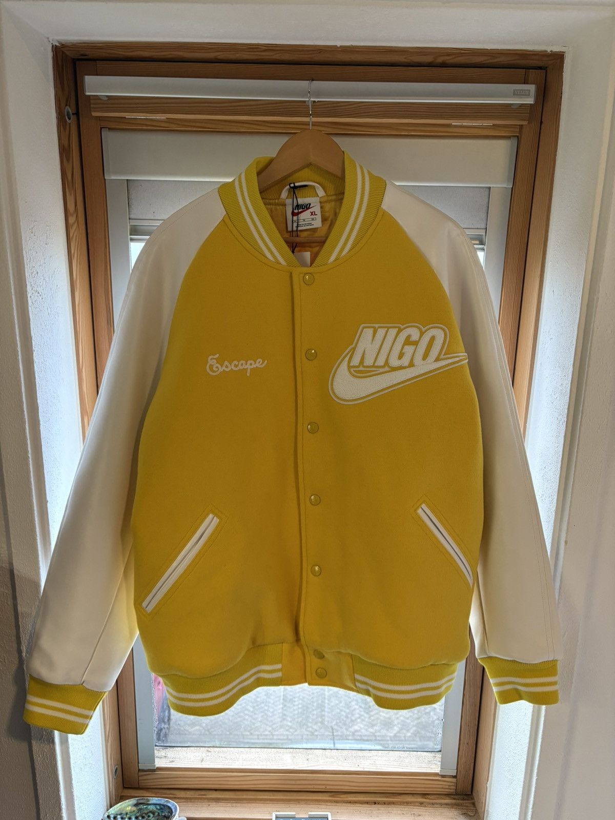 Nigo × Nike Nike X Nigo Varsity Jacket XL | Grailed