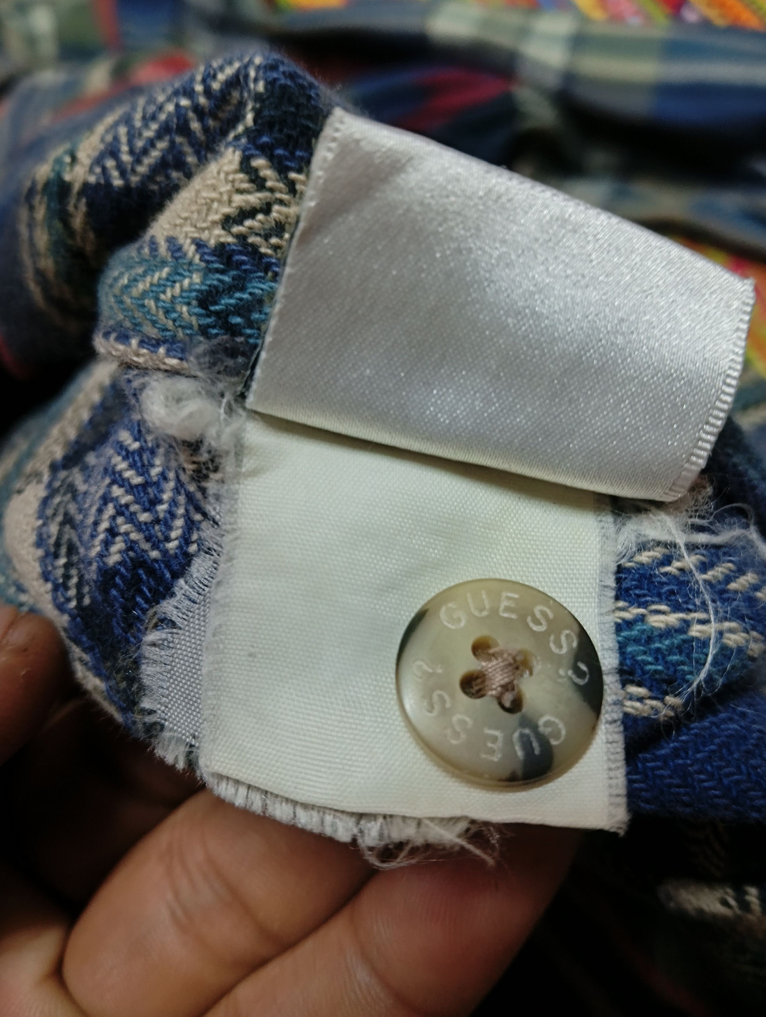 Guess × Vintage vintage Guess flannel Size US L / EU 52-54 / 3 - 7 Thumbnail