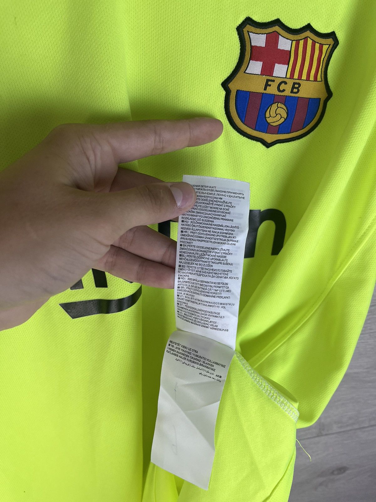 Nike Men’s soccer jersey Nike Fc Barcelona #10 Messi Laliga Size US S / EU 44-46 / 1 - 13 Thumbnail