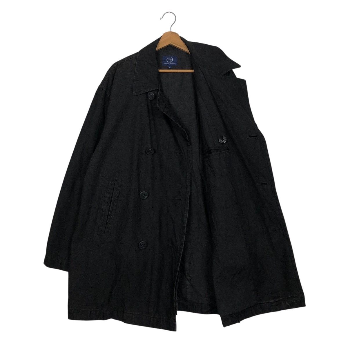 Japanese Brand × Vintage 📌Vintage Chore Jacket Double Breast Barcedos Issey Miyake Size US L / EU 52-54 / 3 - 12 Thumbnail