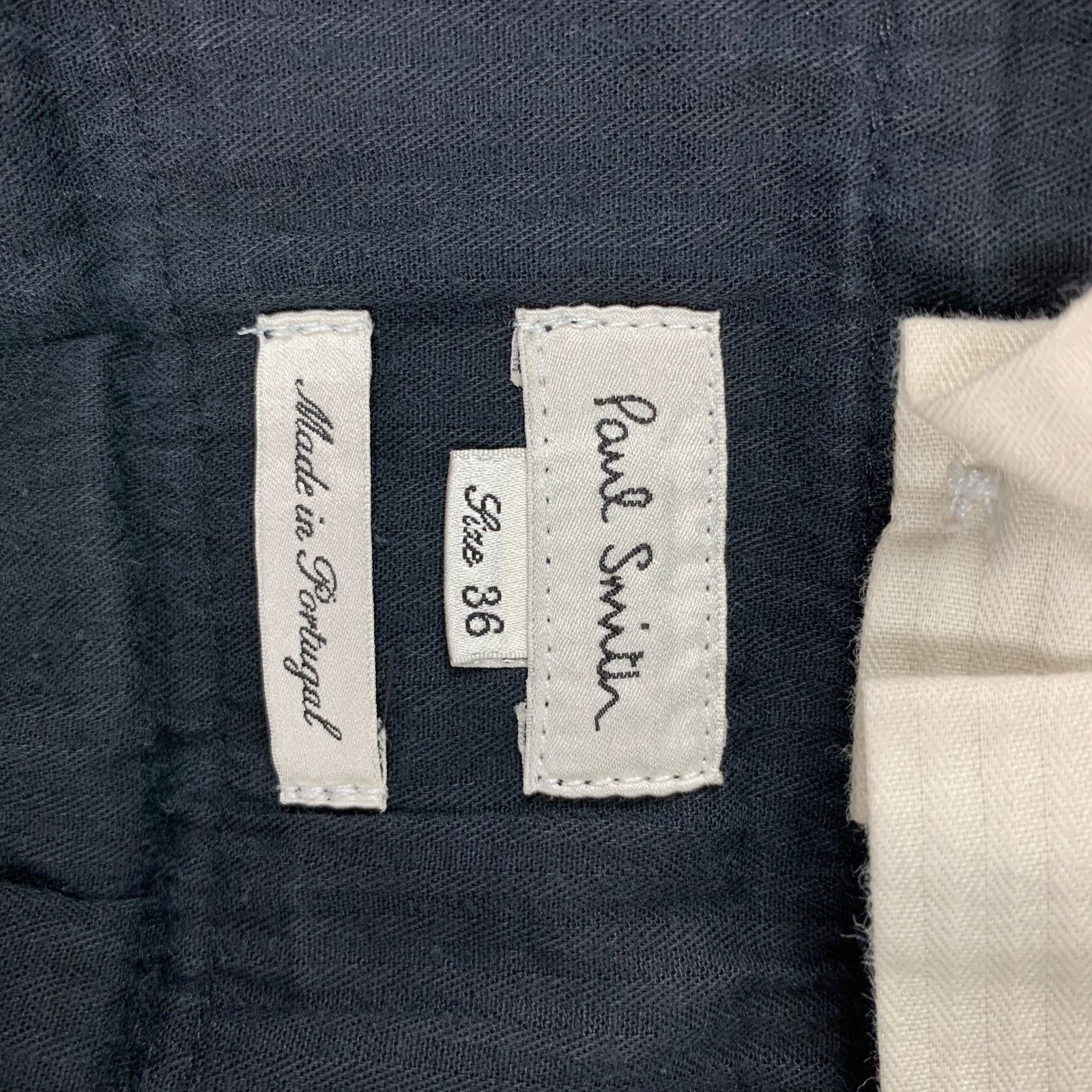 Paul Smith PAUL SMITH Size 36 Black Cotton Chino Casual Pants Size US 36 / EU 52 - 4 Thumbnail