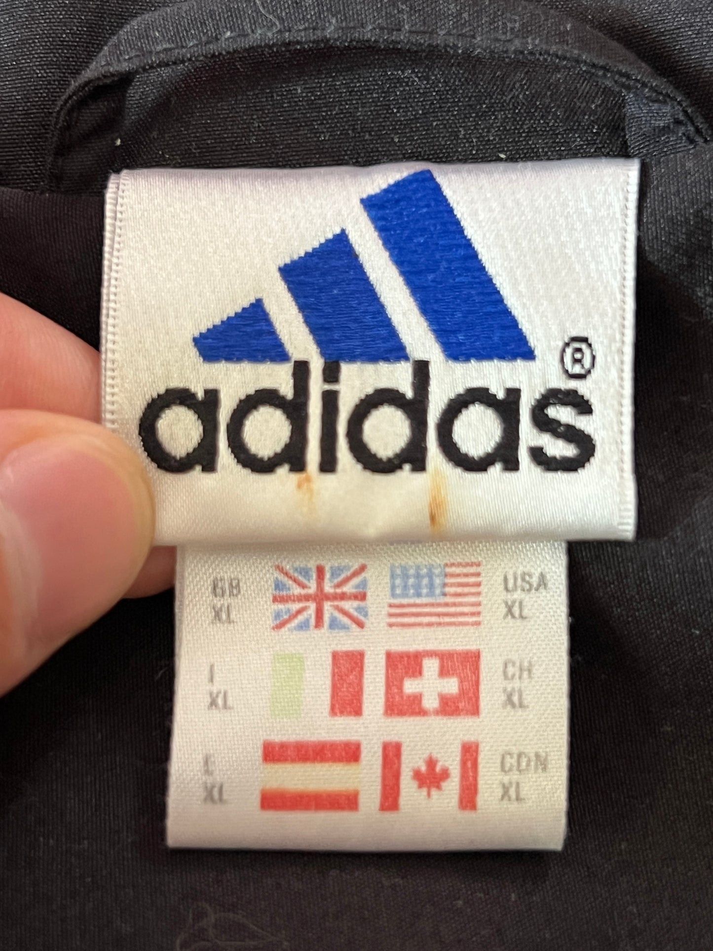 Adidas × Vintage 90s Adidas Vintage Men's Windbreaker Jacket - XL Size US XL / EU 56 / 4 - 4 Thumbnail