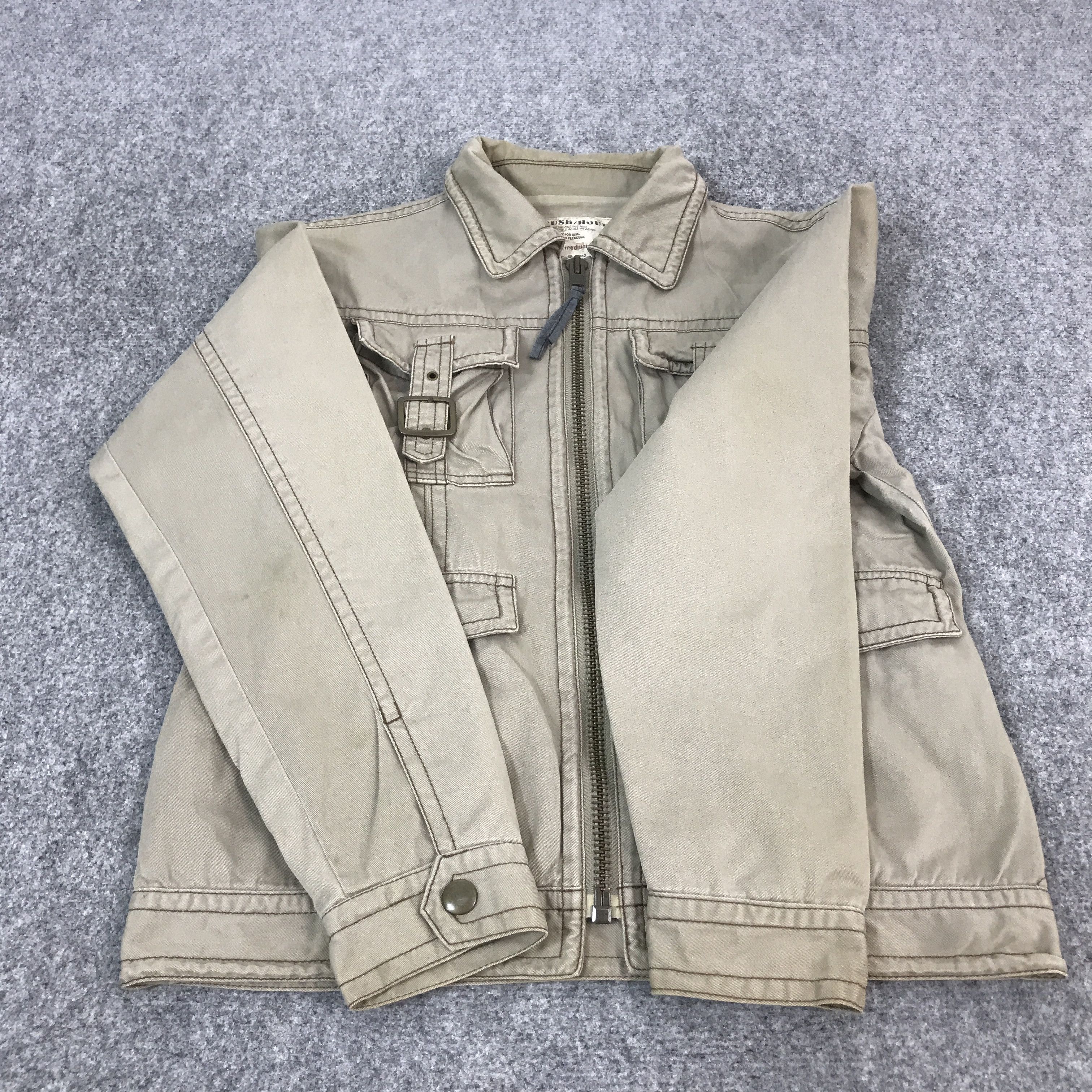 Japanese Brand RUSH HOUR POCKET M65 STYLE JACKET Size US M / EU 48-50 / 2 - 8 Thumbnail