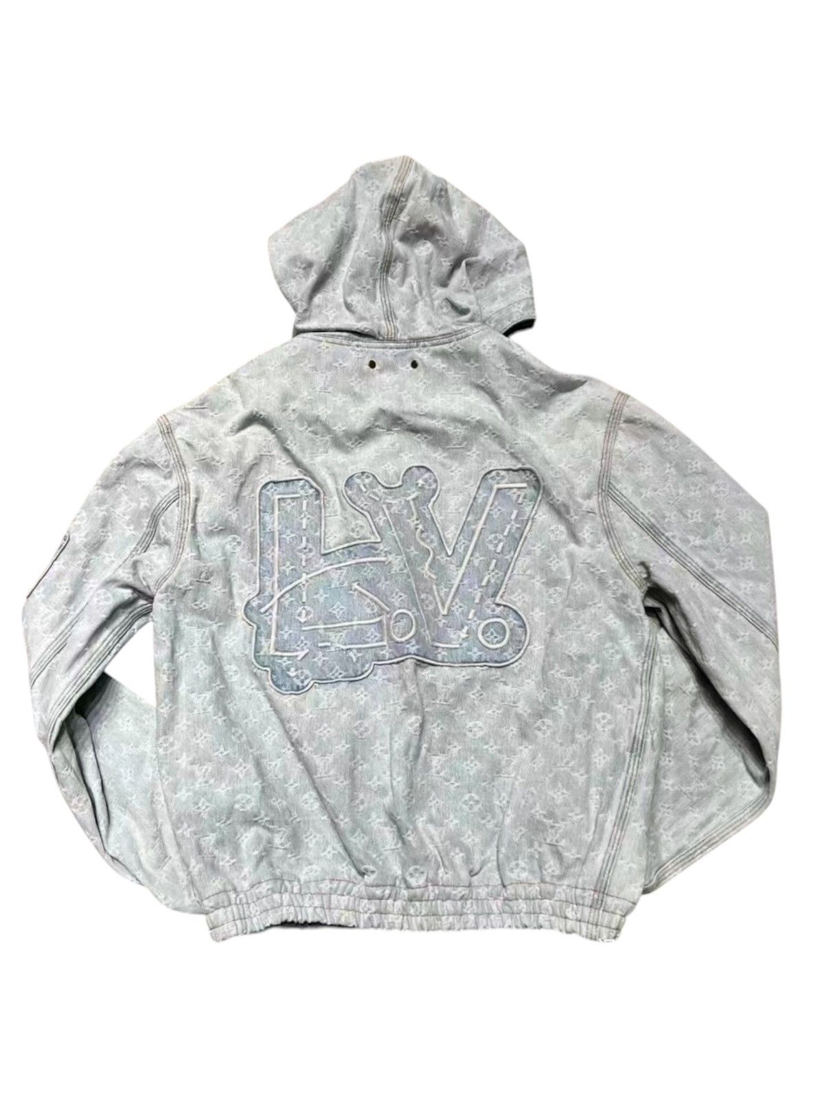 Louis Vuitton Louis Vuitton X NBA 48 Hoodie Denim Monogram Jacket Size US M / EU 48-50 / 2 - 3 Thumbnail