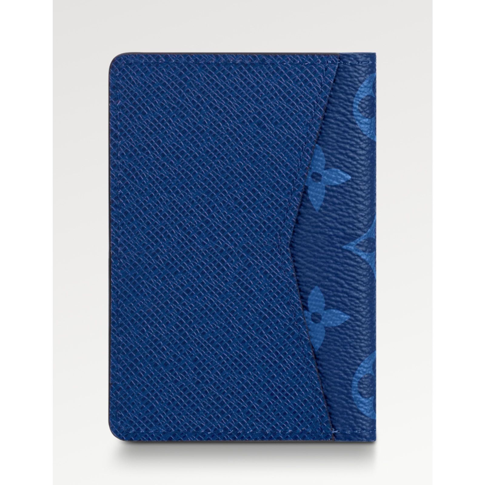Louis Vuitton Louis Vuitton Navy Monogram Logo Pocket Organizer Wallet Size ONE SIZE - 5 Thumbnail