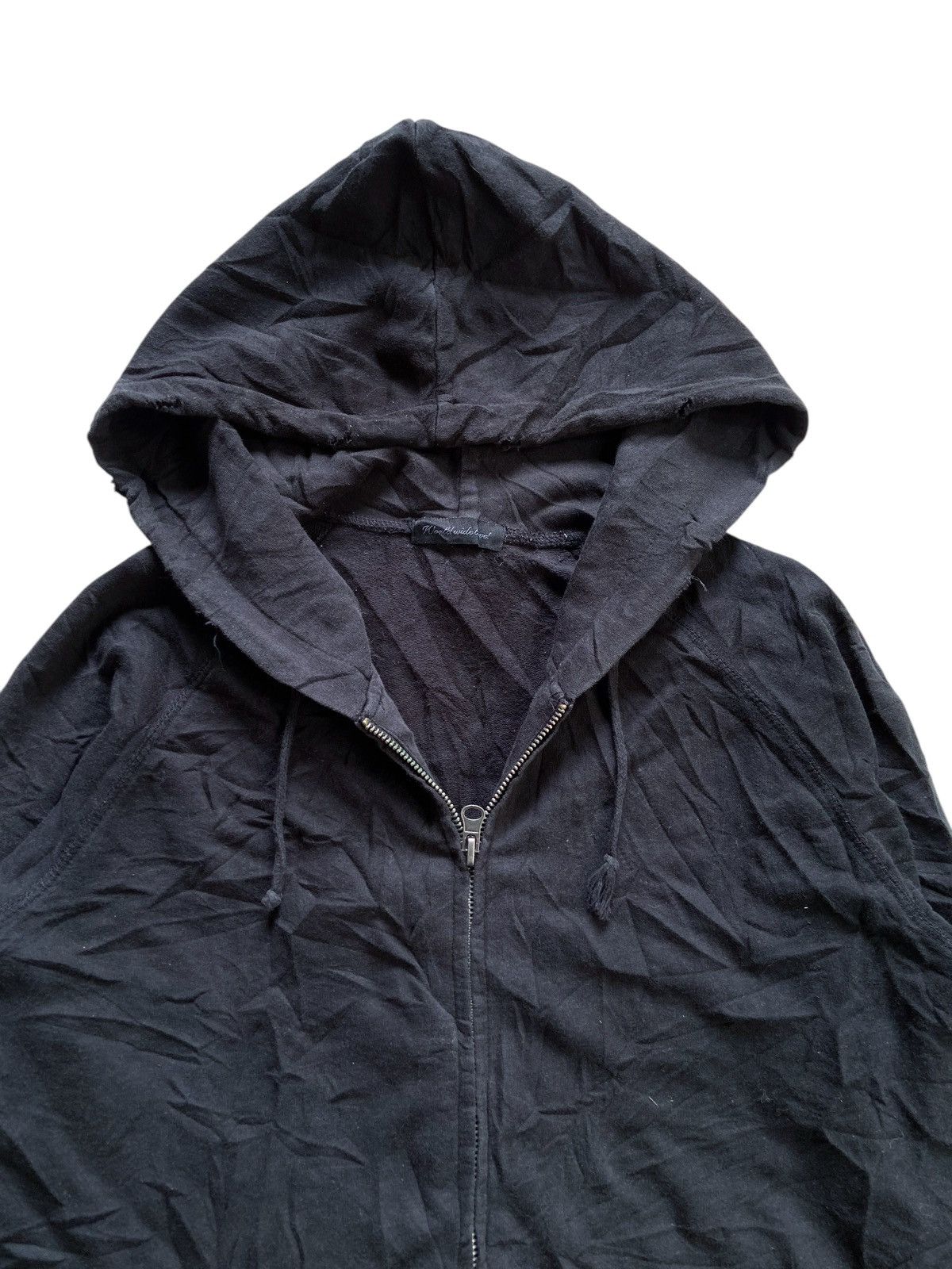 Japanese Brand JAPANESE PUNK DISTRESSED STYLE ZIP HODDIE number nine style Size US M / EU 48-50 / 2 - 3 Thumbnail