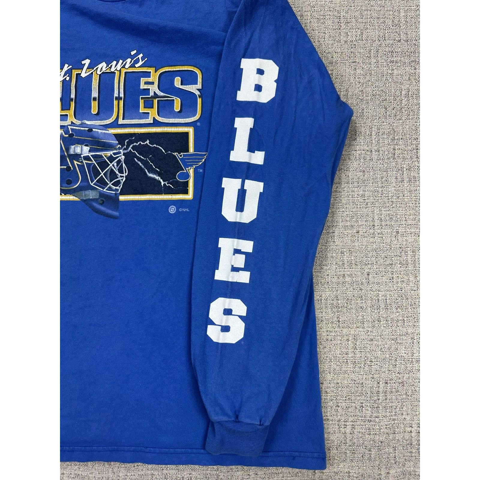 Other St Louis Blues Long Sleeve Shirt Mens XL Joy Athletic Goalie Size US XL / EU 56 / 4 - 10 Thumbnail