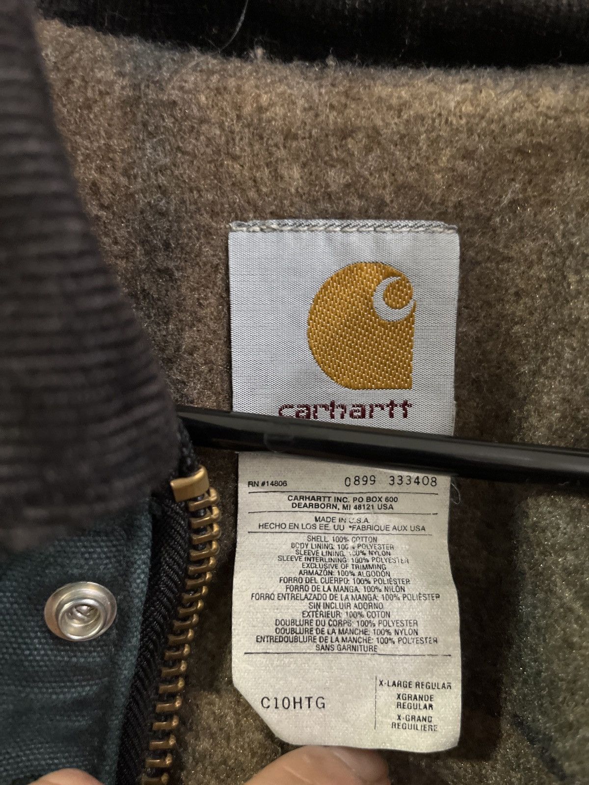 Carhartt Carhartt vintage jacket Size US XL / EU 56 / 4 - 2 Thumbnail