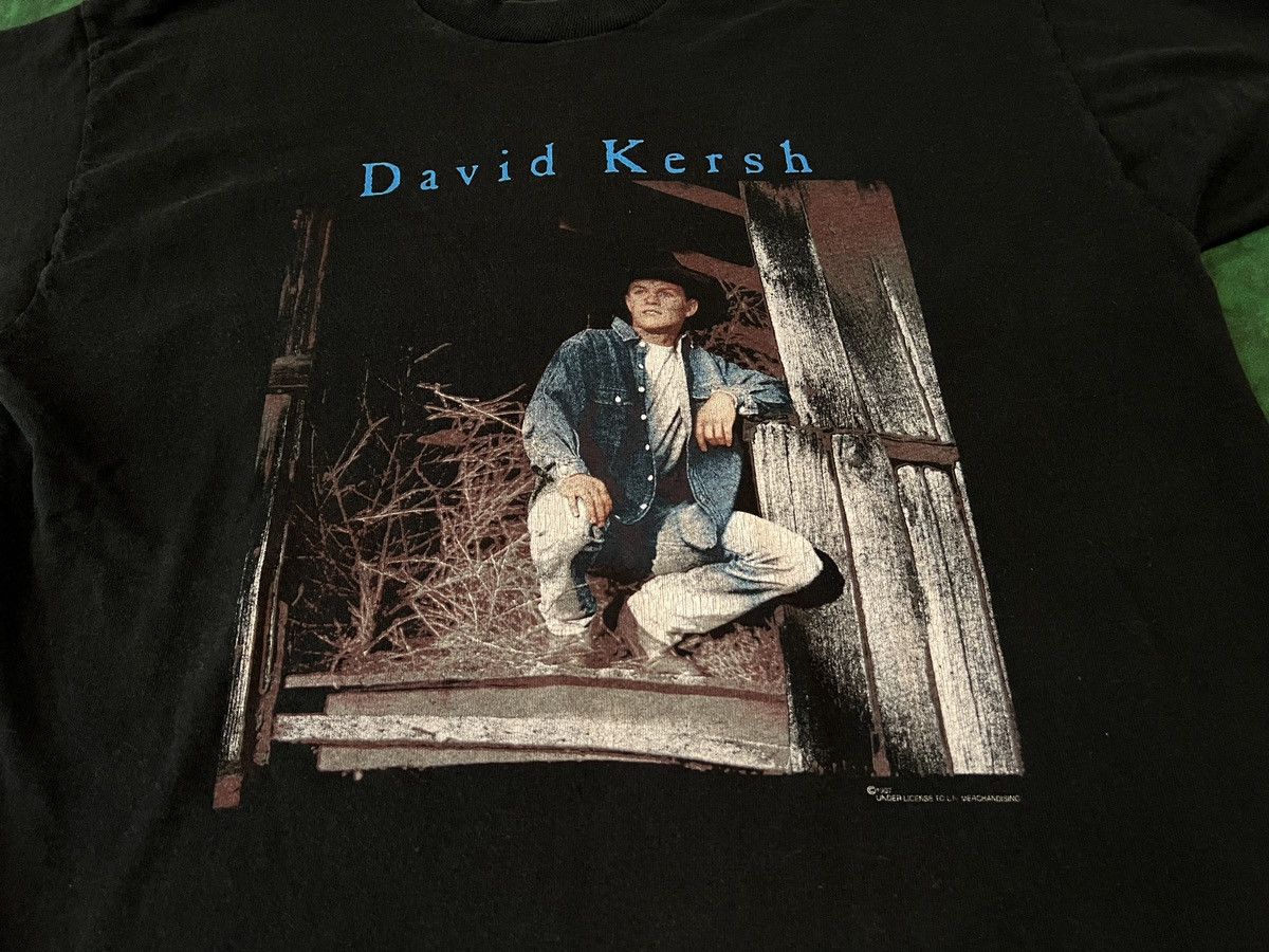 Band Tees × Vintage David Kersh Shirt Vintage Tour 1997 Concert Band Size US L / EU 52-54 / 3 - 2 Thumbnail