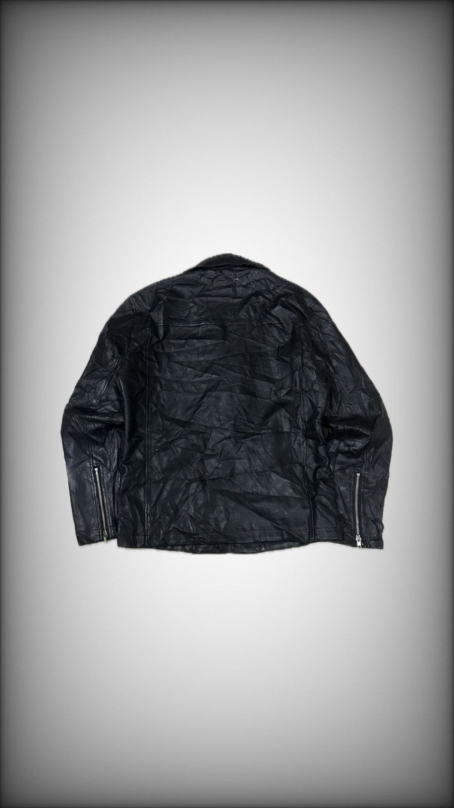 semanticdesign RARE🔥 SEMANTIC DESIGN LEATHER BIKER JACKET Size US L / EU 52-54 / 3 - 2 Thumbnail