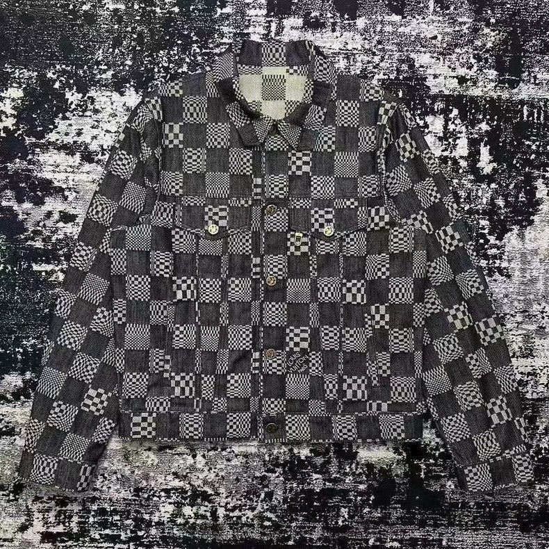 Louis Vuitton Louis Vuitton Checkered Denim Jacket-2506 Size US L / EU 52-54 / 3 - 1 Thumbnail
