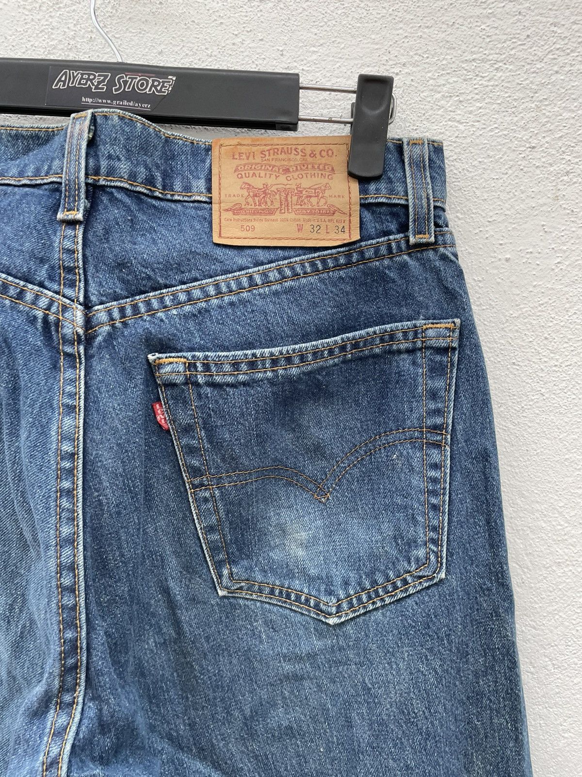 Levi's × Levi's Vintage Clothing Vintage 90s Levi’s 509 Jeans Size US 31 - 10 Thumbnail