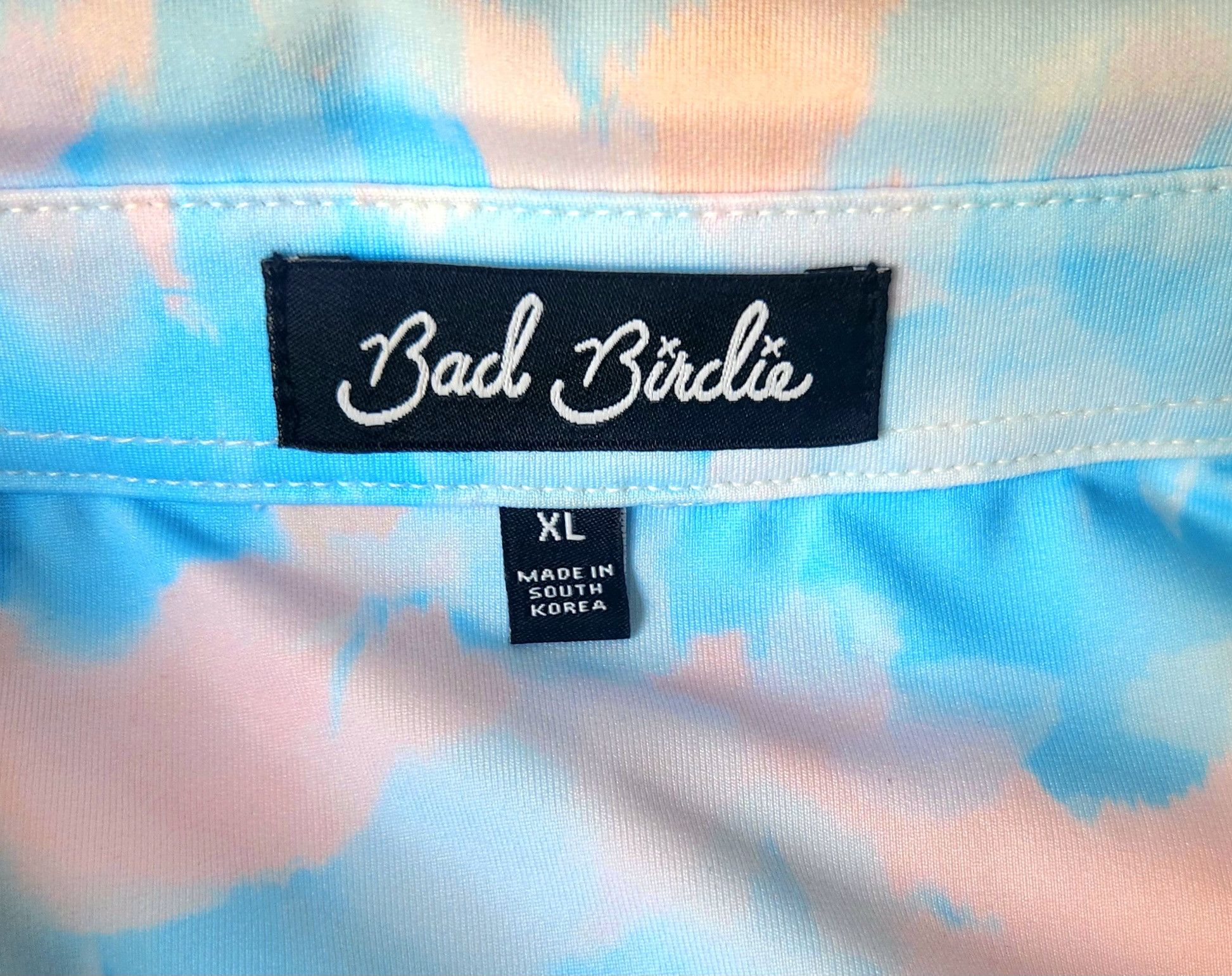 Bad Birdie Bad Birdie Cotton Caddy Golf Polo XL watercolor multicolored Size US XL / EU 56 / 4 - 6 Thumbnail