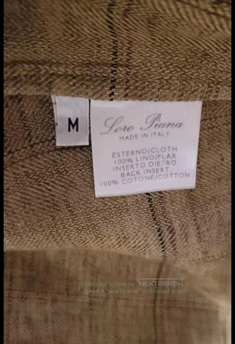 Loro Piana Loro Piana Linen Blazer Size US M / EU 48-50 / 2 - 6 Thumbnail