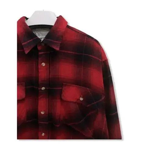 Flannel × Vintage Vintage Ourhouse Checked Plaid Tartan Flannel Shirt 👕 Size US M / EU 48-50 / 2 - 2 Thumbnail