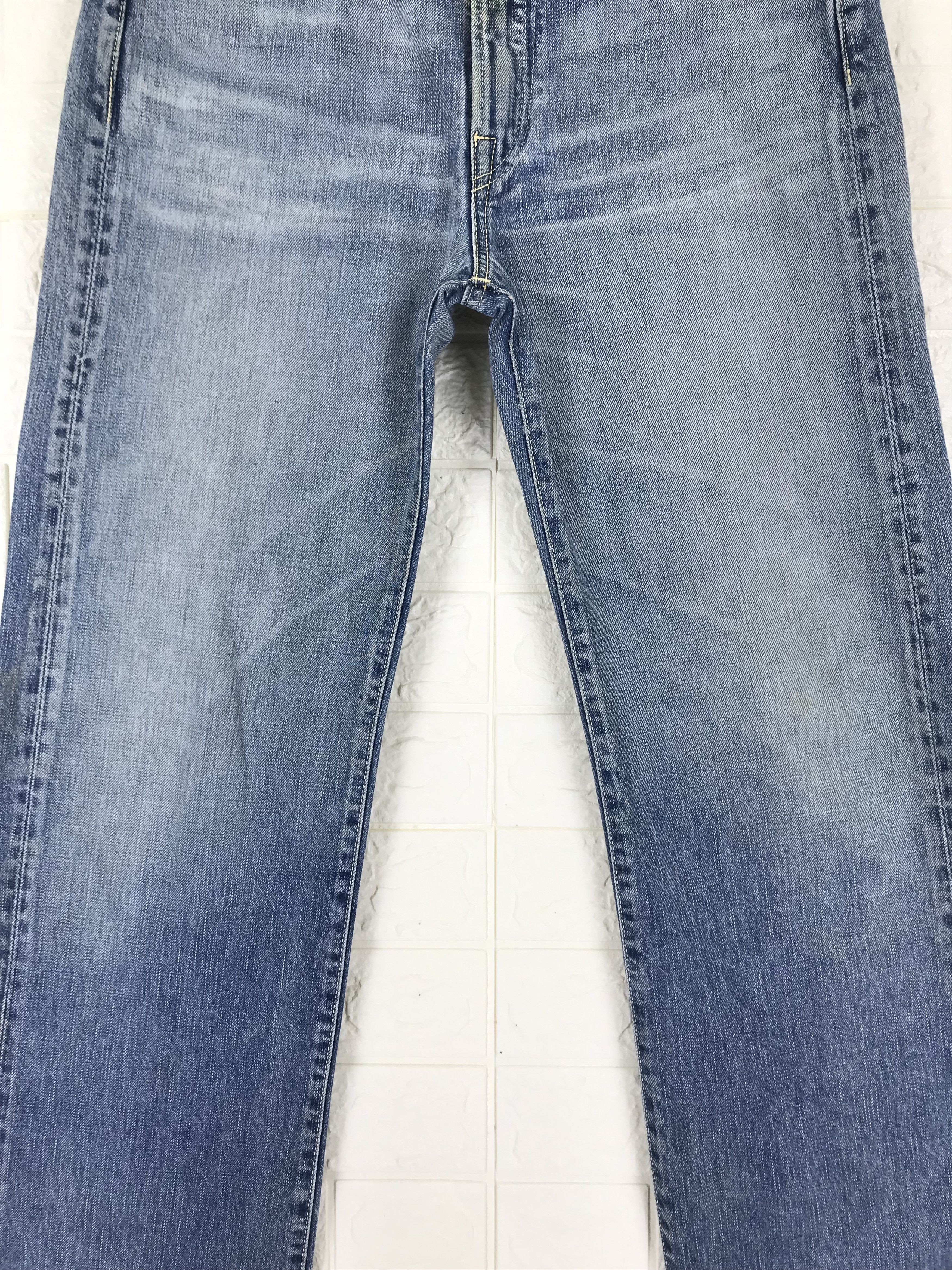 45rpm Vintage 45rpm by Kapital Kiro Hirata Blue Washed Jeans Size US 31 - 3 Thumbnail