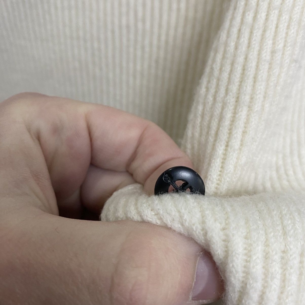 Stone Island Vintage Stone Island Turtleneck Wool Knit Sweater Size US L / EU 52-54 / 3 - 9 Thumbnail