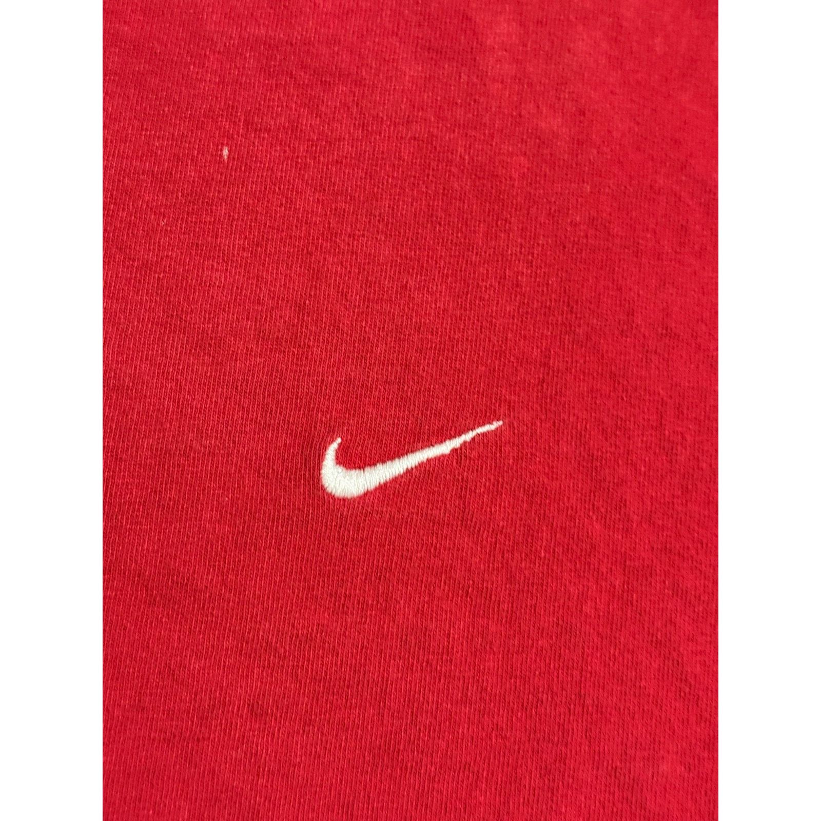 Nike Vintage Nike Swoosh Logo Silver Tag Red Shirt Y2K - Men’s XL Size US XL / EU 56 / 4 - 5 Thumbnail