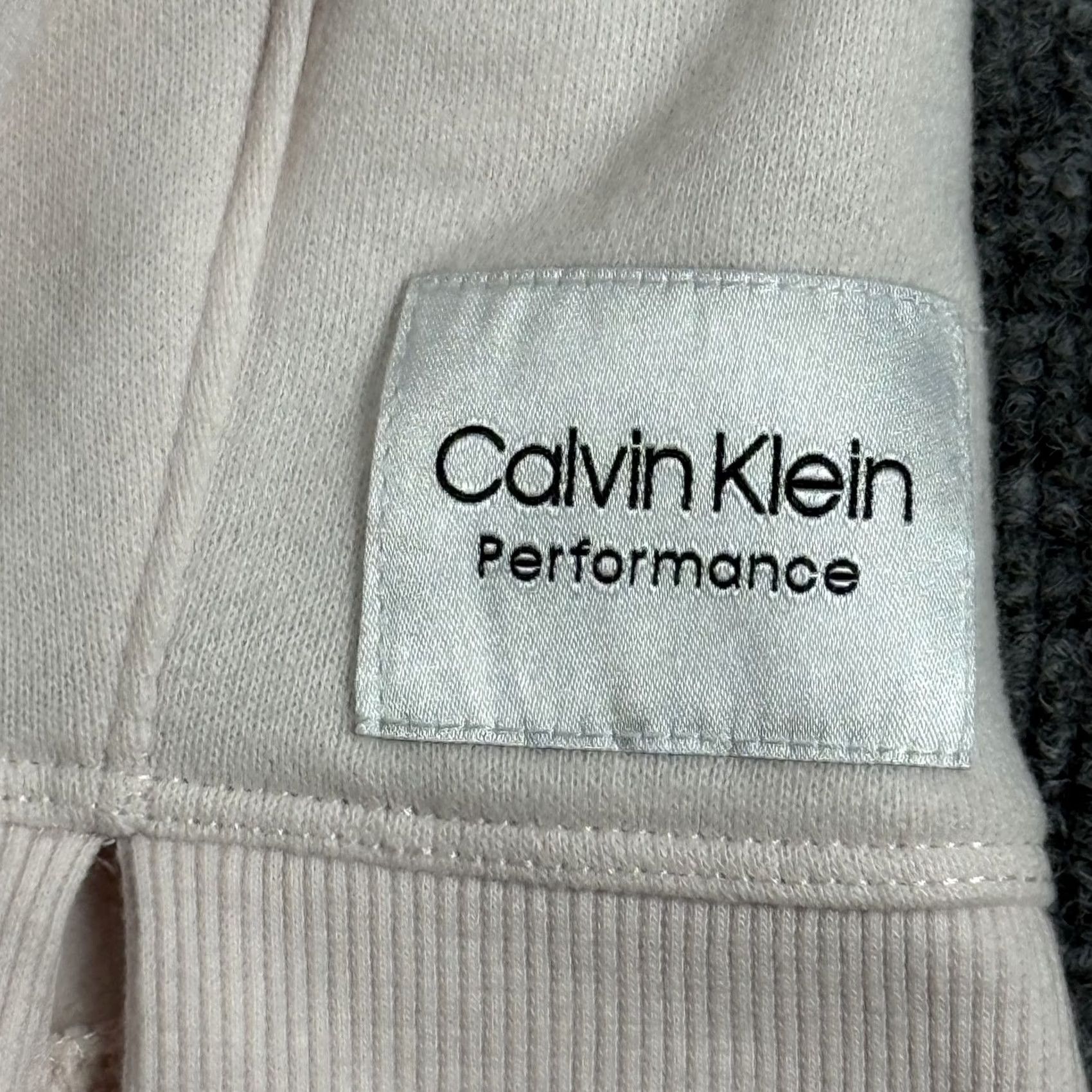 Calvin Klein Calvin Klein Performance Pullover Womens Small Pink Funnel Neck Sweatshirt Logo Size S / US 4 / IT 40 - 3 Thumbnail