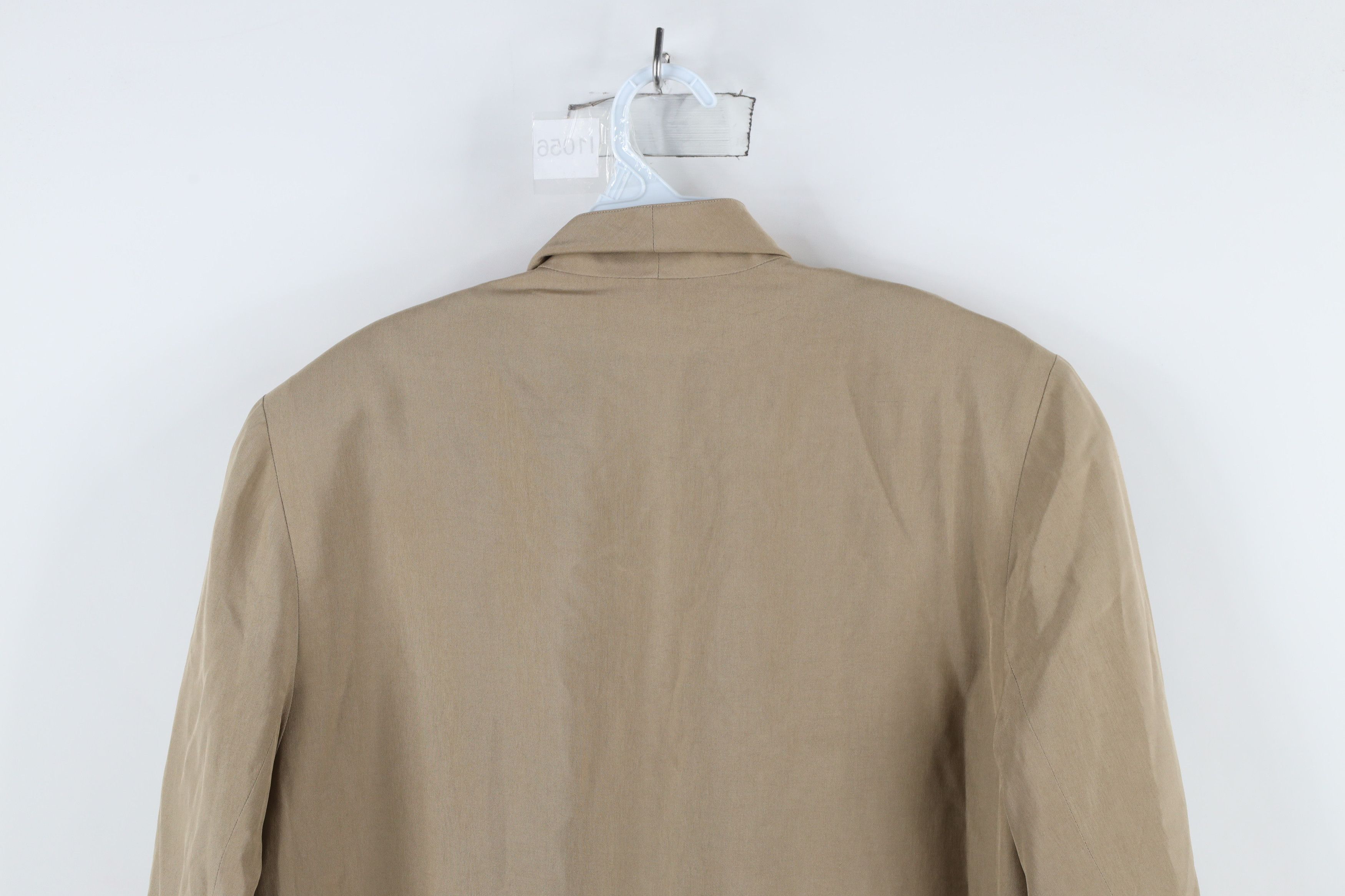 Vintage Vintage 90s Streetwear Silk Double Breasted Blazer Jacket Size S / US 4 / IT 40 - 12 Thumbnail