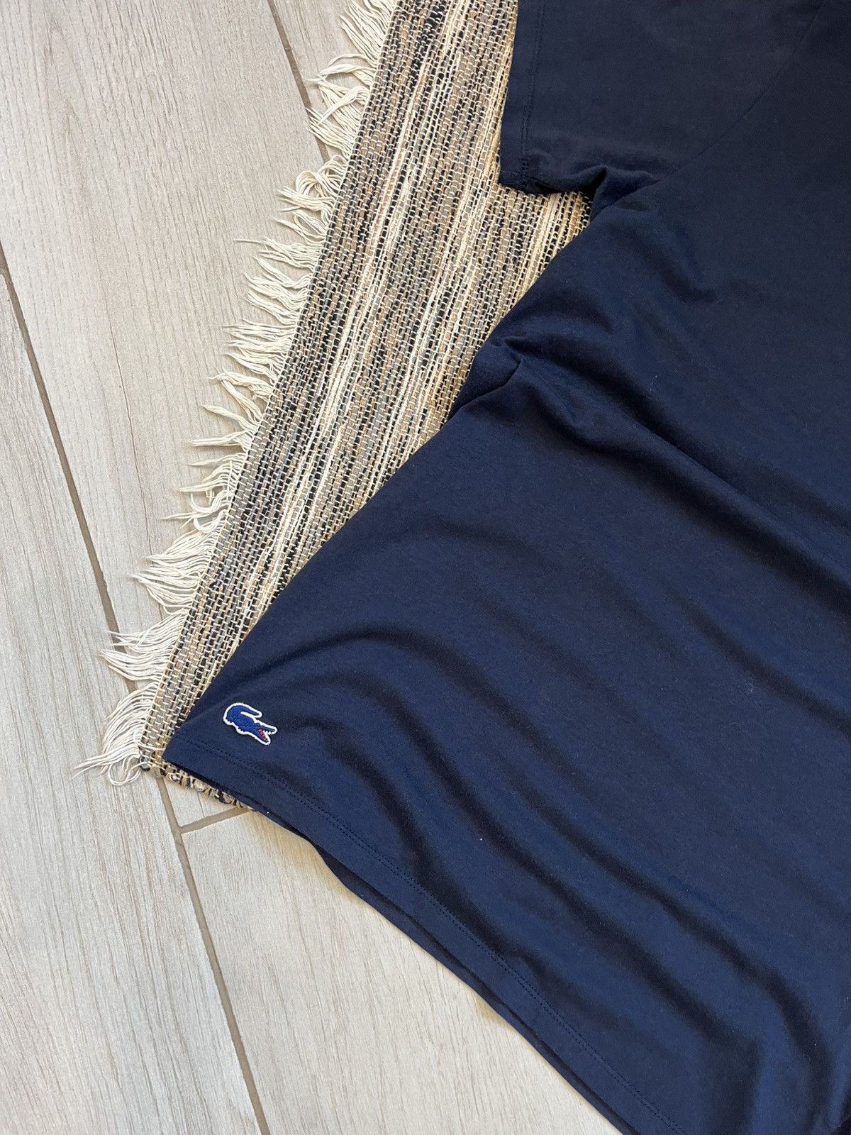 Lacoste × Vintage Lacoste Tshirt Navy Minimalistic tee vintage blue logo Size US S / EU 44-46 / 1 - 4 Thumbnail